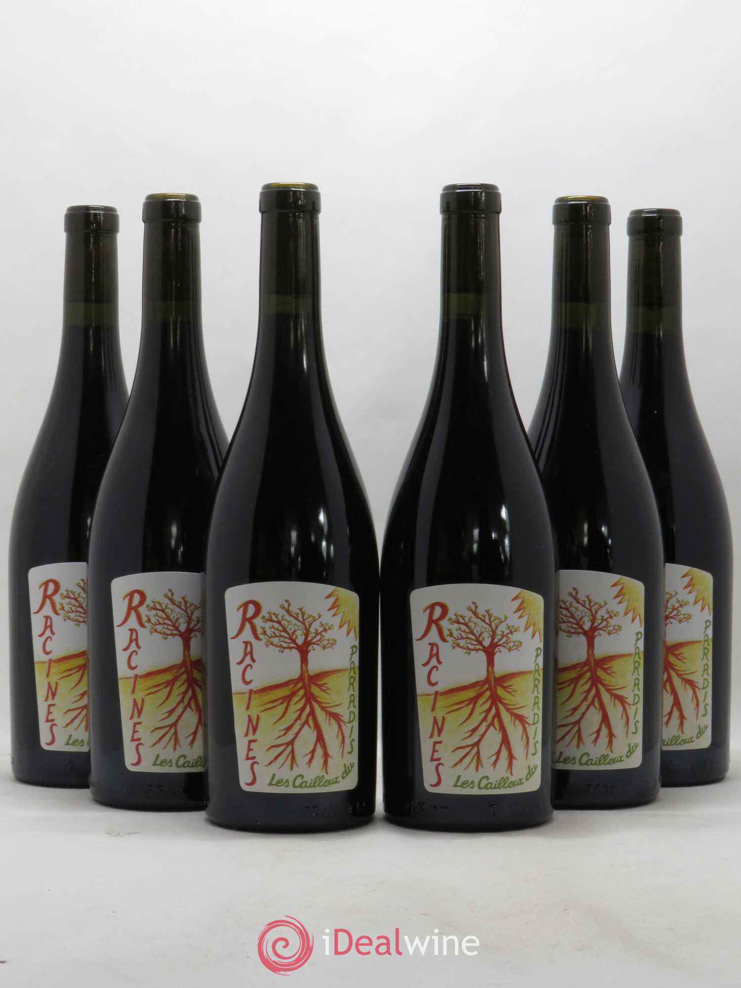 Vin de France Racines Les Cailloux du Paradis 2016 - Lot de 6 bouteilles - 0