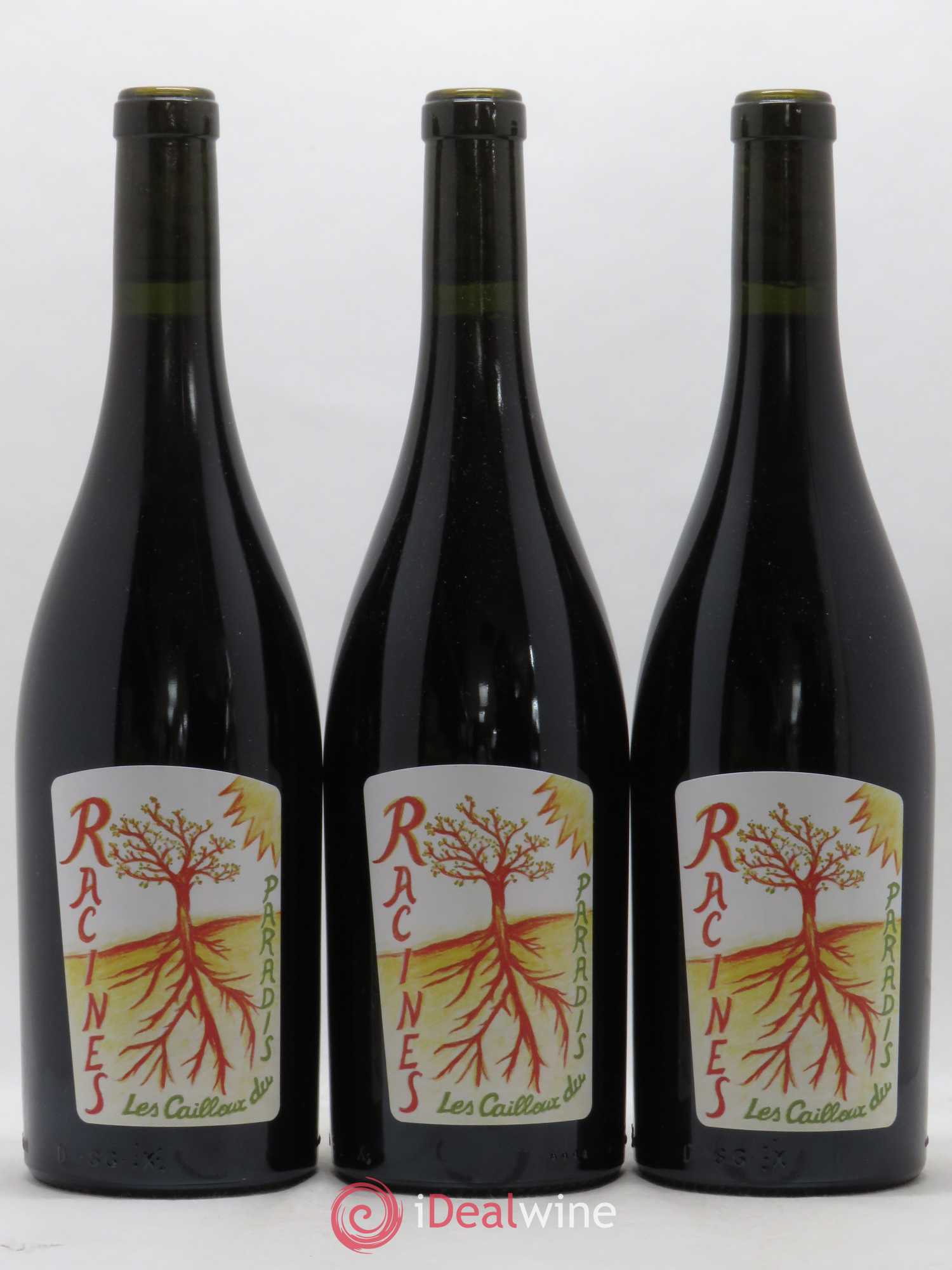 Vin de France Racines Les Cailloux du Paradis 2016 - Lot de 3 bouteilles - 0