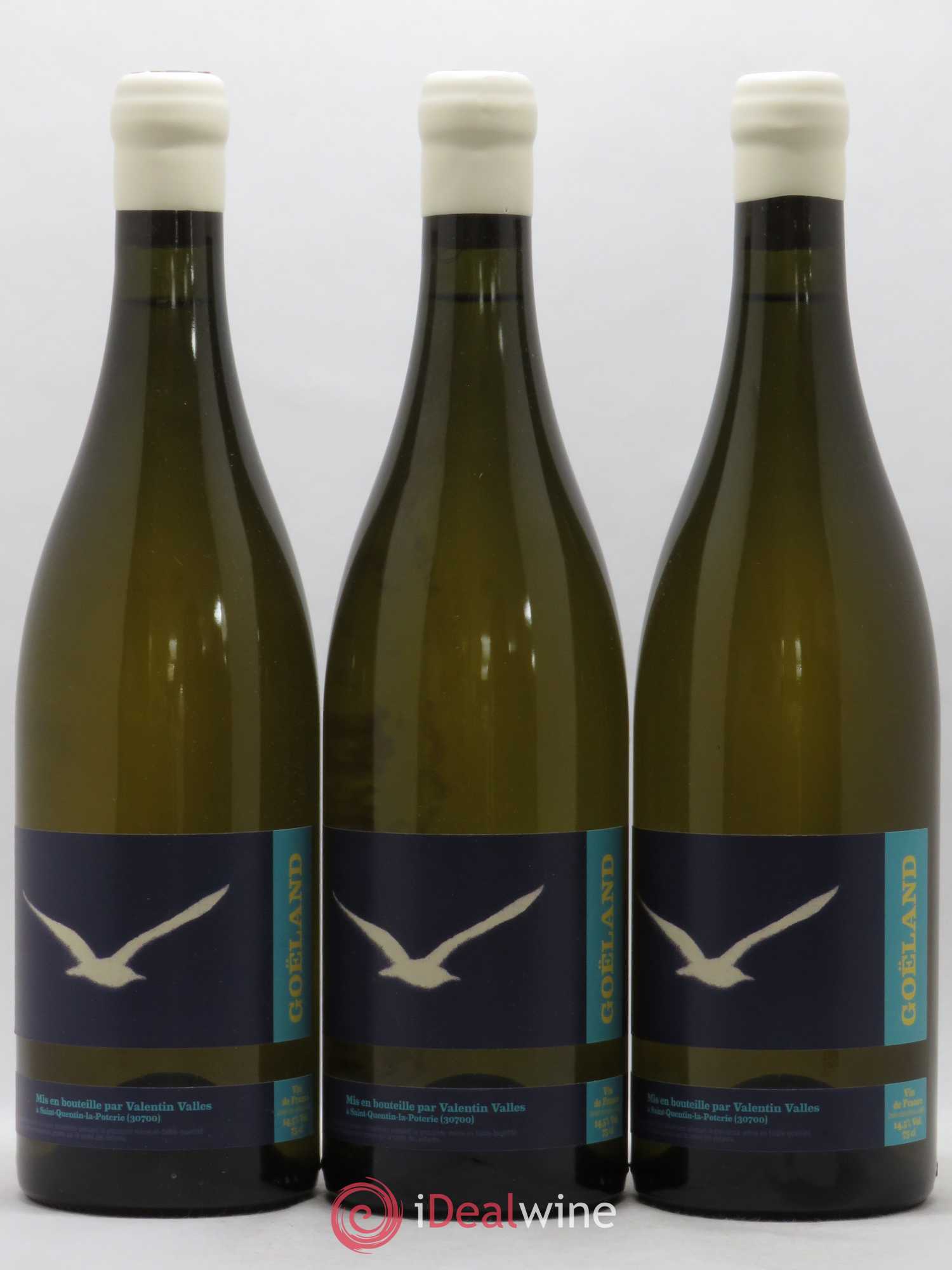 Vin de France Goeland Valentin Vallés 2017 - Lot de 3 bouteilles - 0