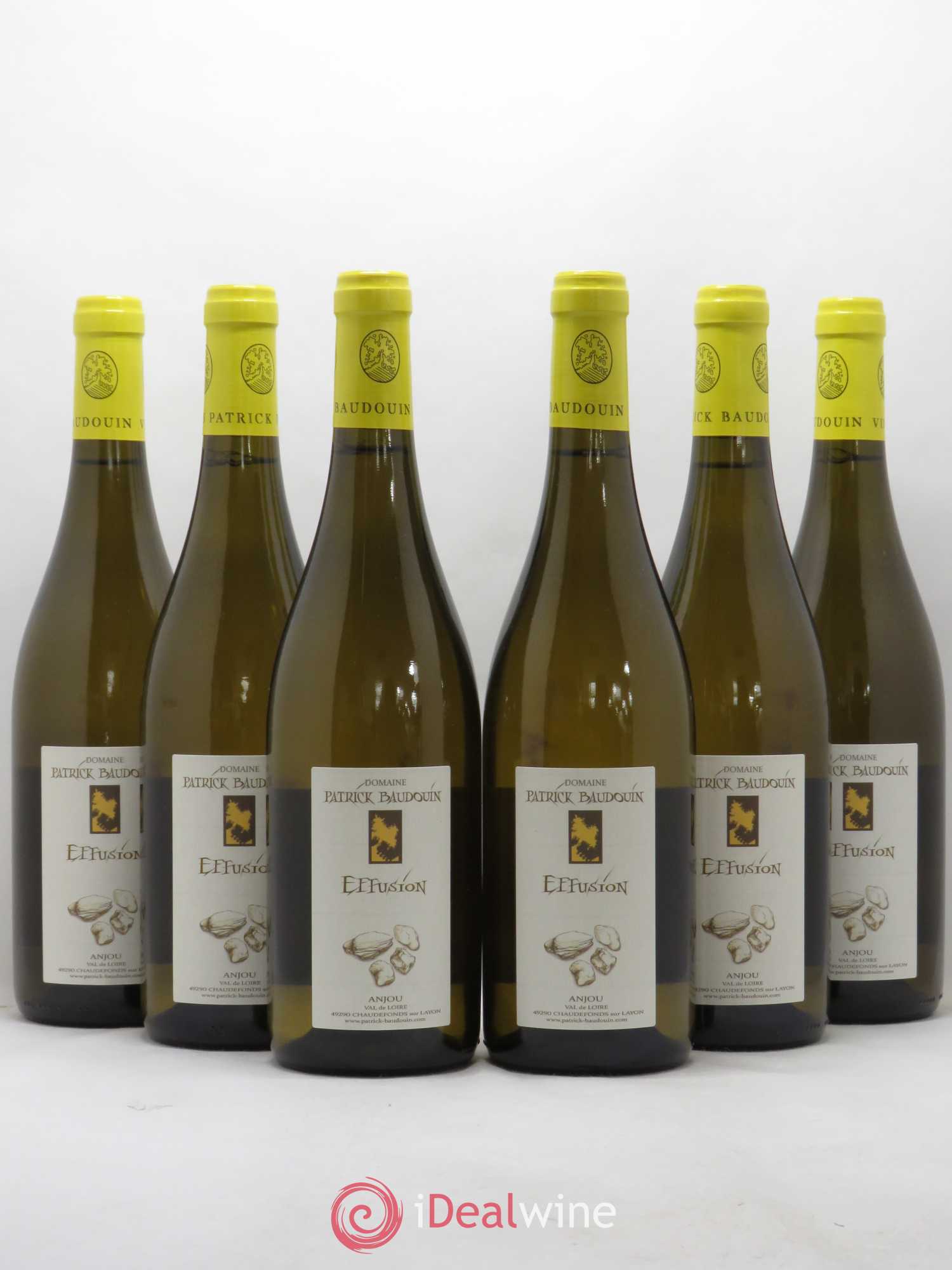 Anjou Effusion Patrick Baudouin 2018 - Lot de 6 bouteilles - 0