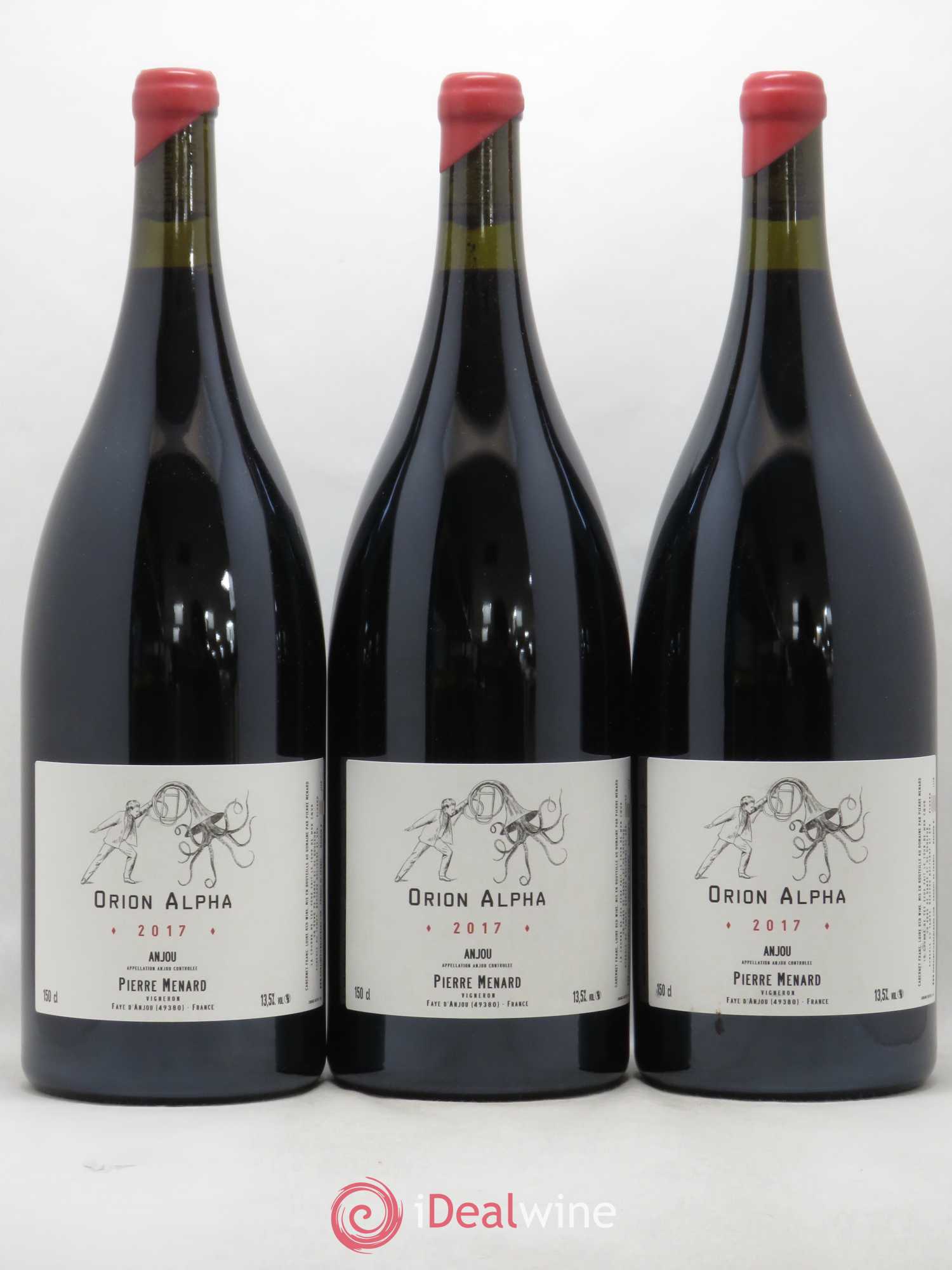 Anjou Orion Alpha Pierre Menard 2017 - Lot de 3 magnums - 0