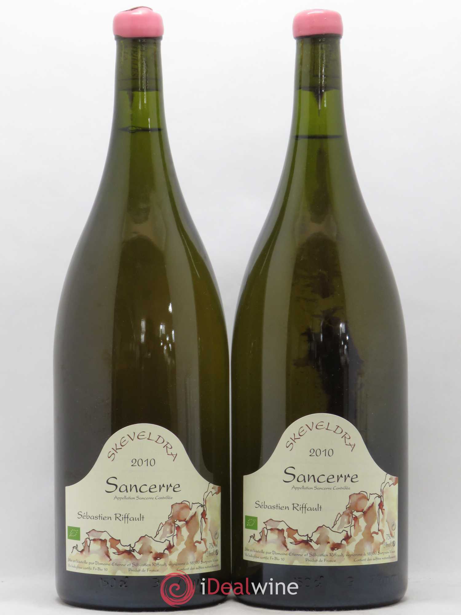 Sancerre Skeveldra Sébastien Riffault 2010 - Lot de 2 magnums - 0