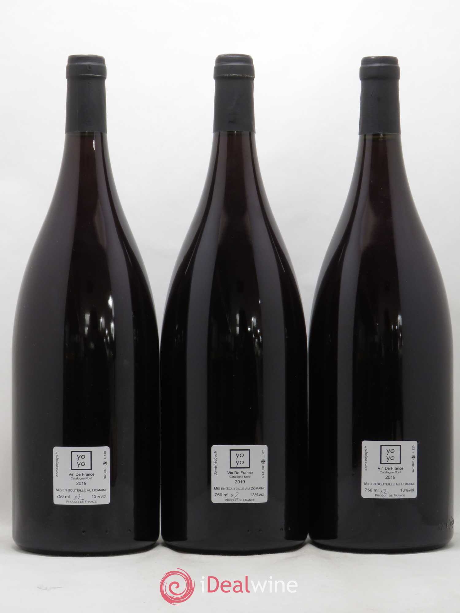 Vin de France La vierge rouge Domaine Yoyo 2019 - Lot of 6 magnums - 2