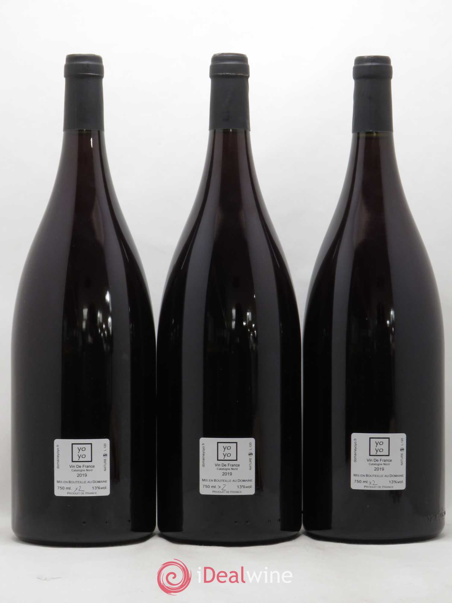 Vin de France La vierge rouge Domaine Yoyo 2019 - Lot of 6 magnums - 4