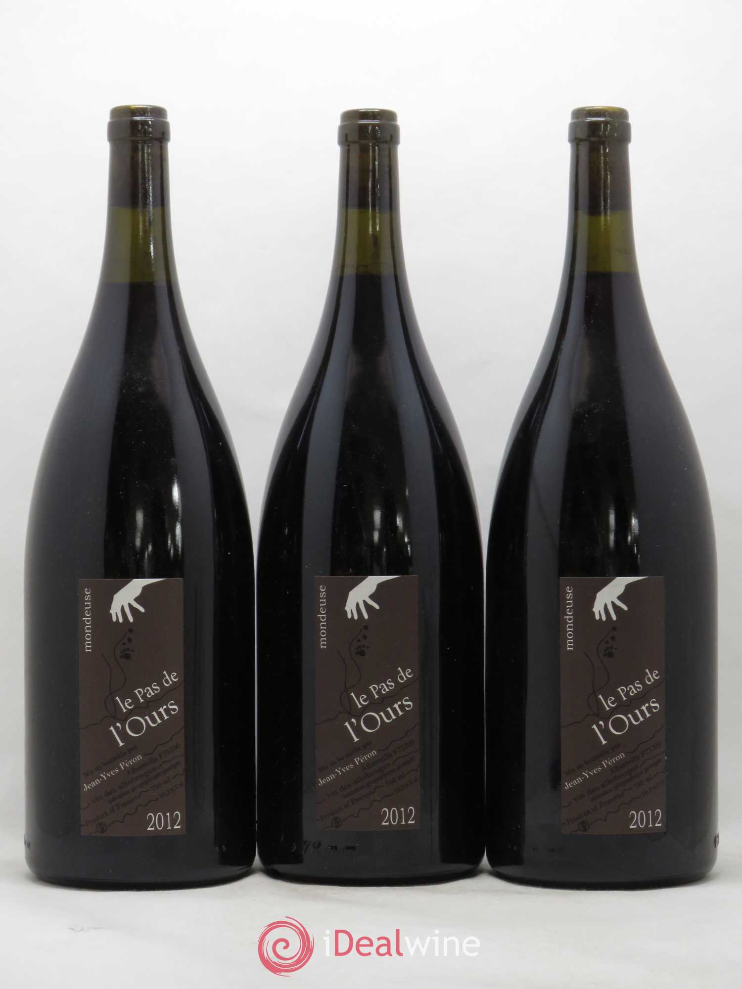 Vin des Allobroges Le Pas de L'ours Jean-Yves Péron 2012 - Posten von 3 Magnum - 0