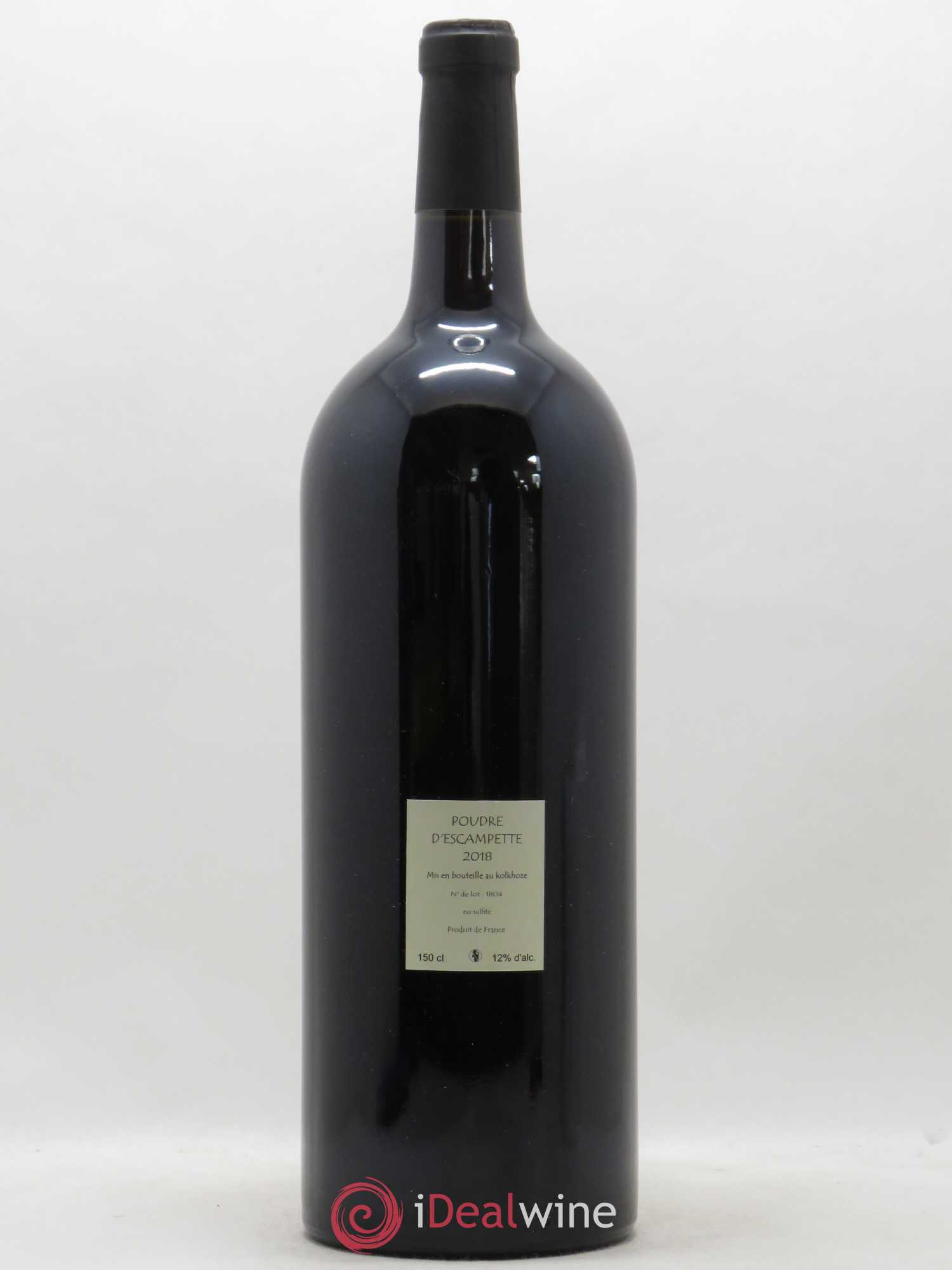 Vin de France Poudre d'Escampette Les Vins du Cabanon - Alain Castex 2018 - Lot de 1 magnum - 1