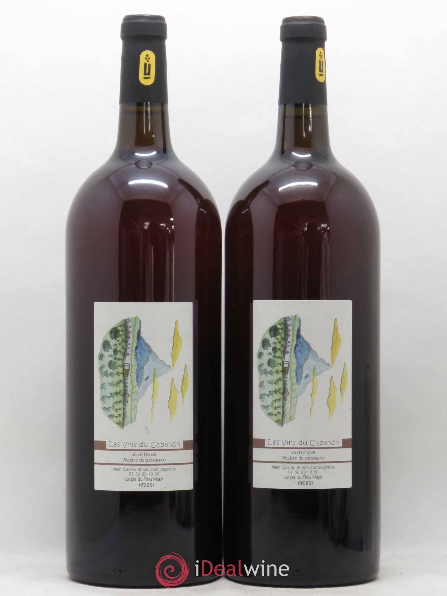 Vin de France Canta Manana Les Vins du Cabanon - Alain Castex 2018 - Lot de 2 magnums - 0