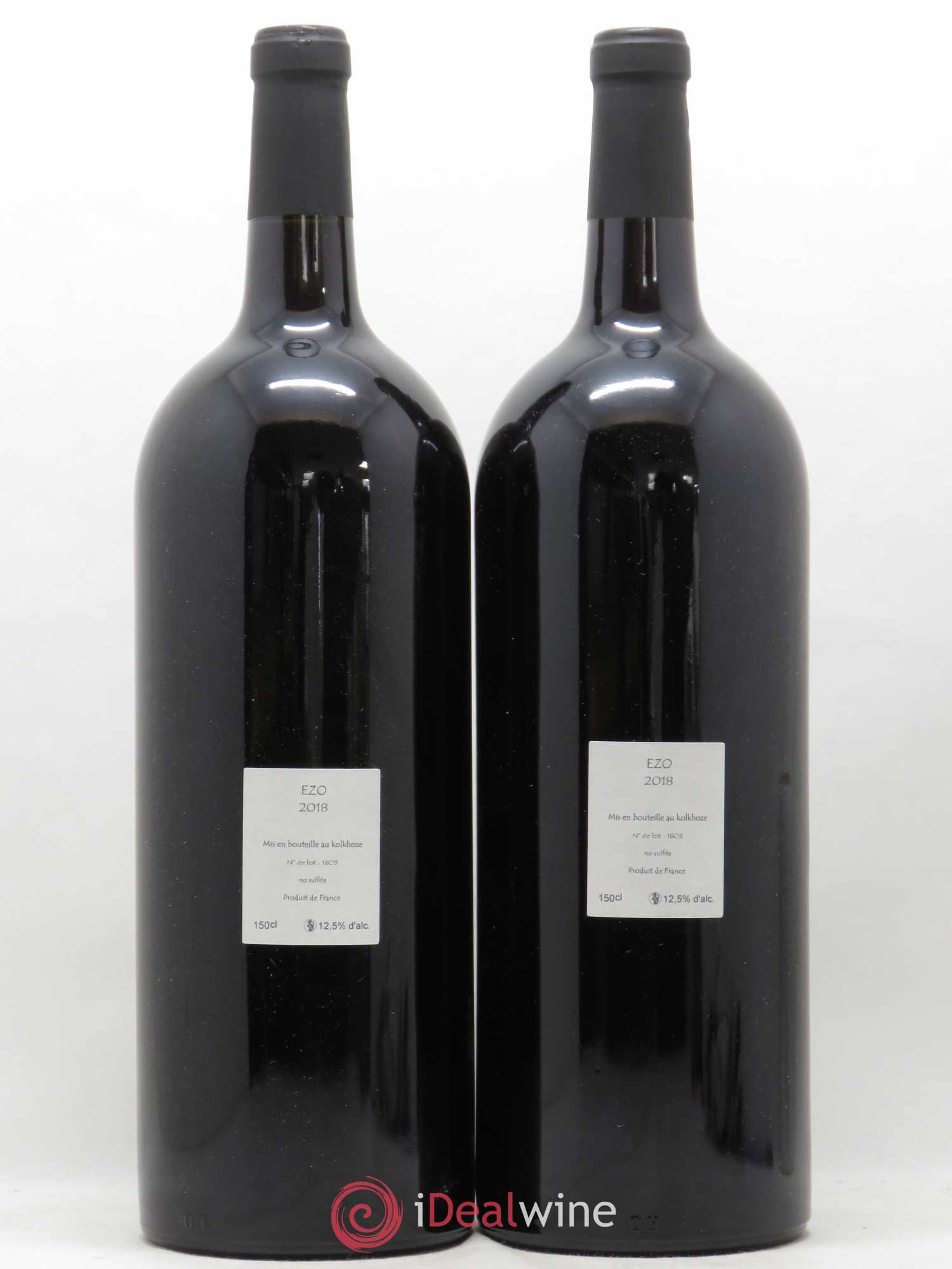 Vin de France Ezo Les Vins du Cabanon - Alain Castex 2018 - Lot de 2 magnums - 1