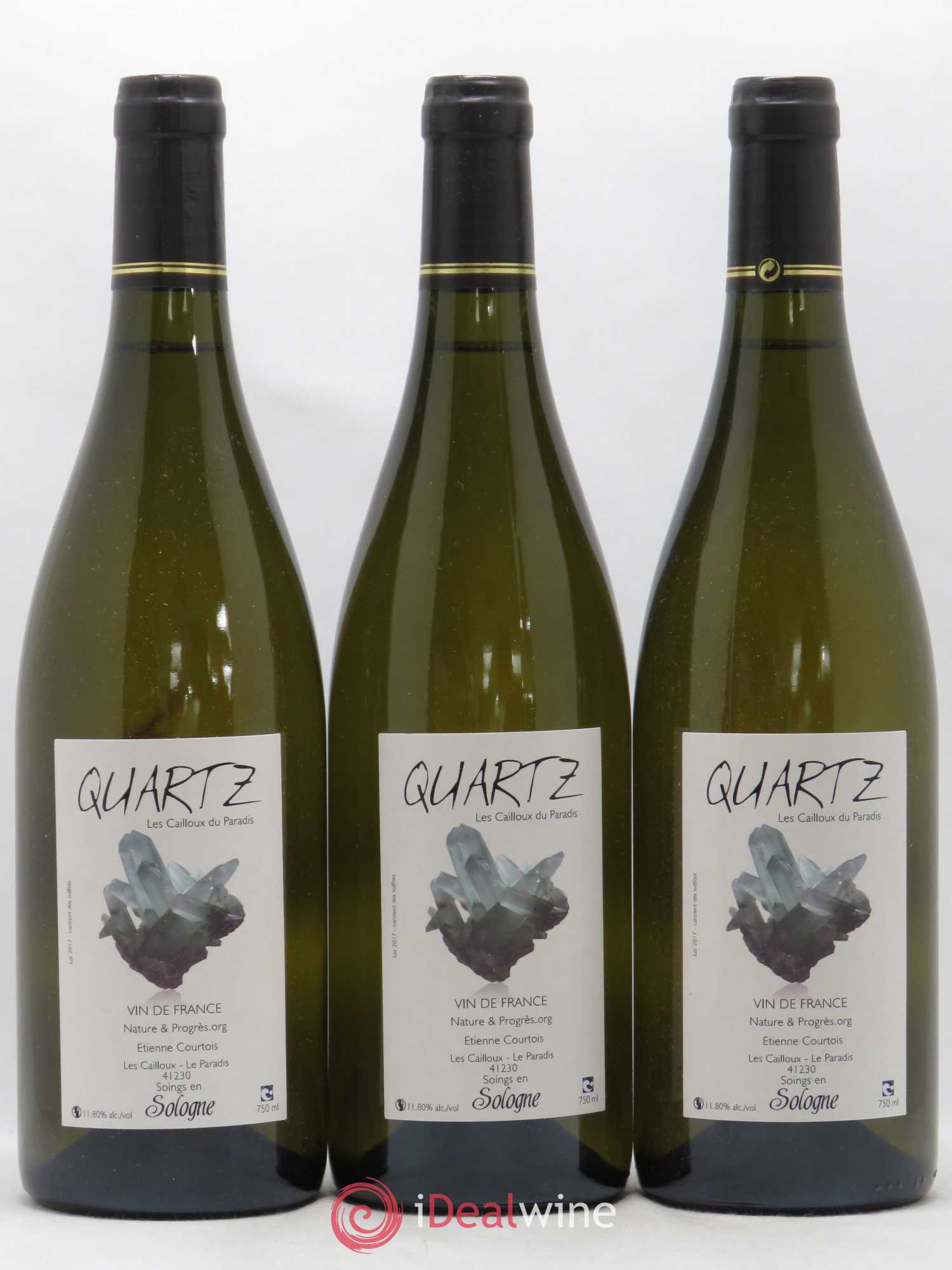 Vin de France Les Cailloux - les Paradis Quartz 2017 - Posten von 3 Flaschen - 0