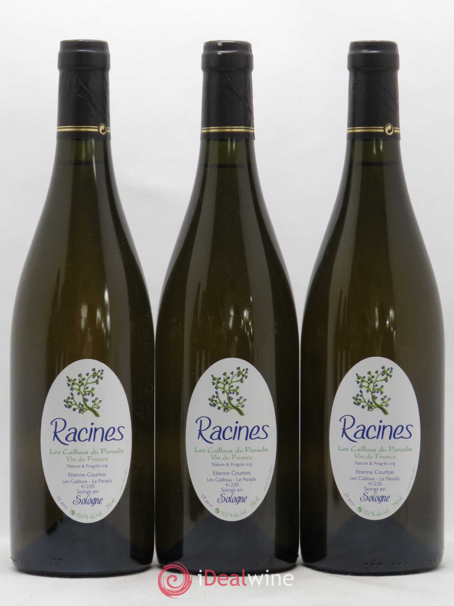 Vin de France Racines Les Cailloux du Paradis 2017 - Lot de 6 bouteilles - 2