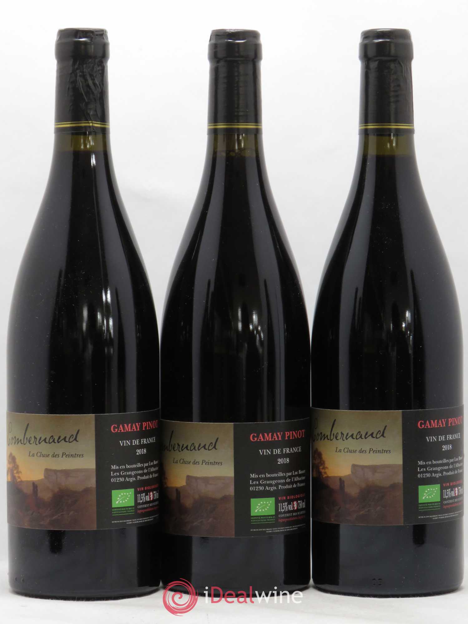Vin de France La Cluse des Peintres Les Grangeons de l'Albarine - Combernand 2018 - Posten von 6 Flaschen - 1