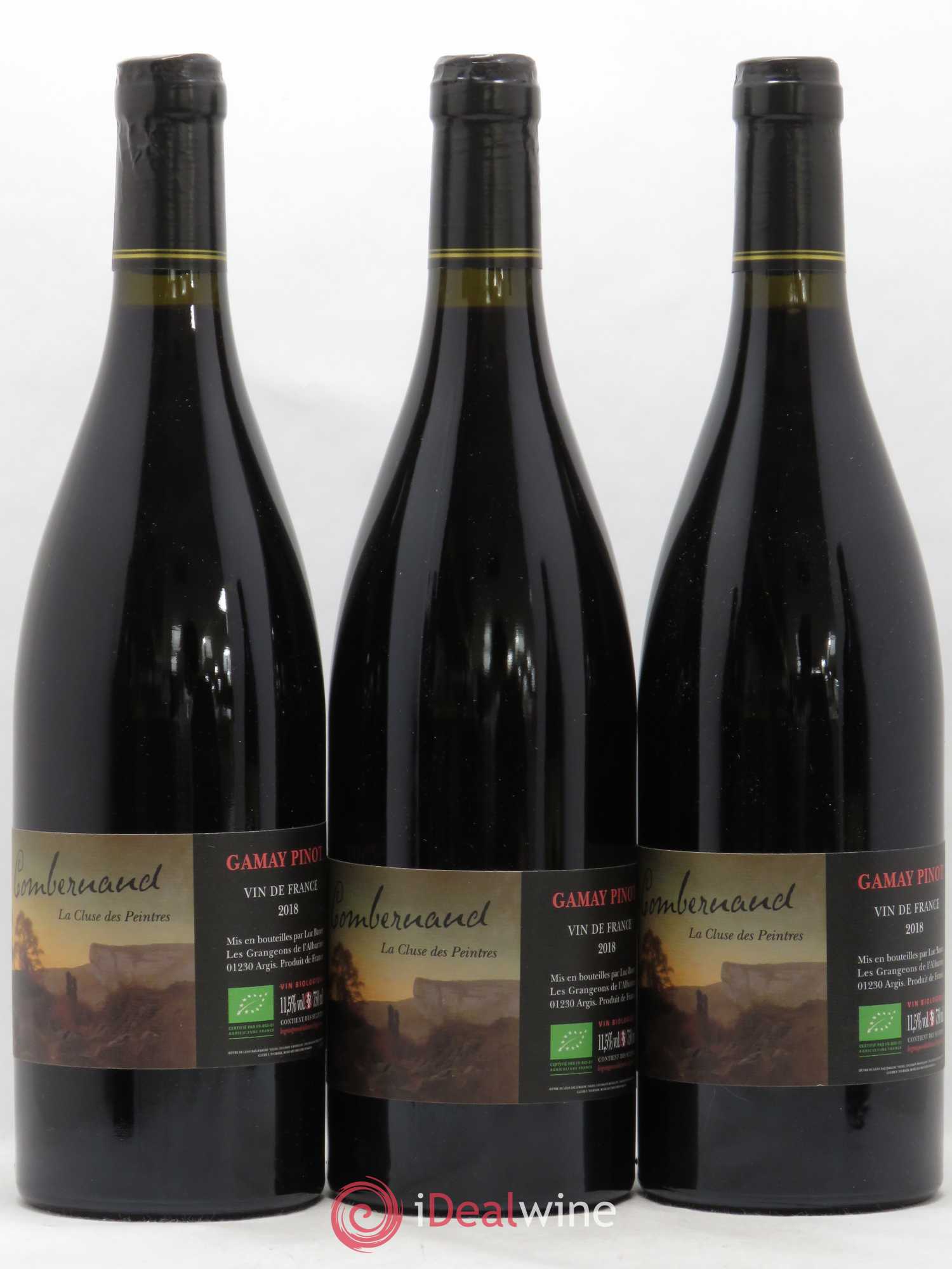 Vin de France La Cluse des Peintres Les Grangeons de l'Albarine - Combernand 2018 - Posten von 6 Flaschen - 2