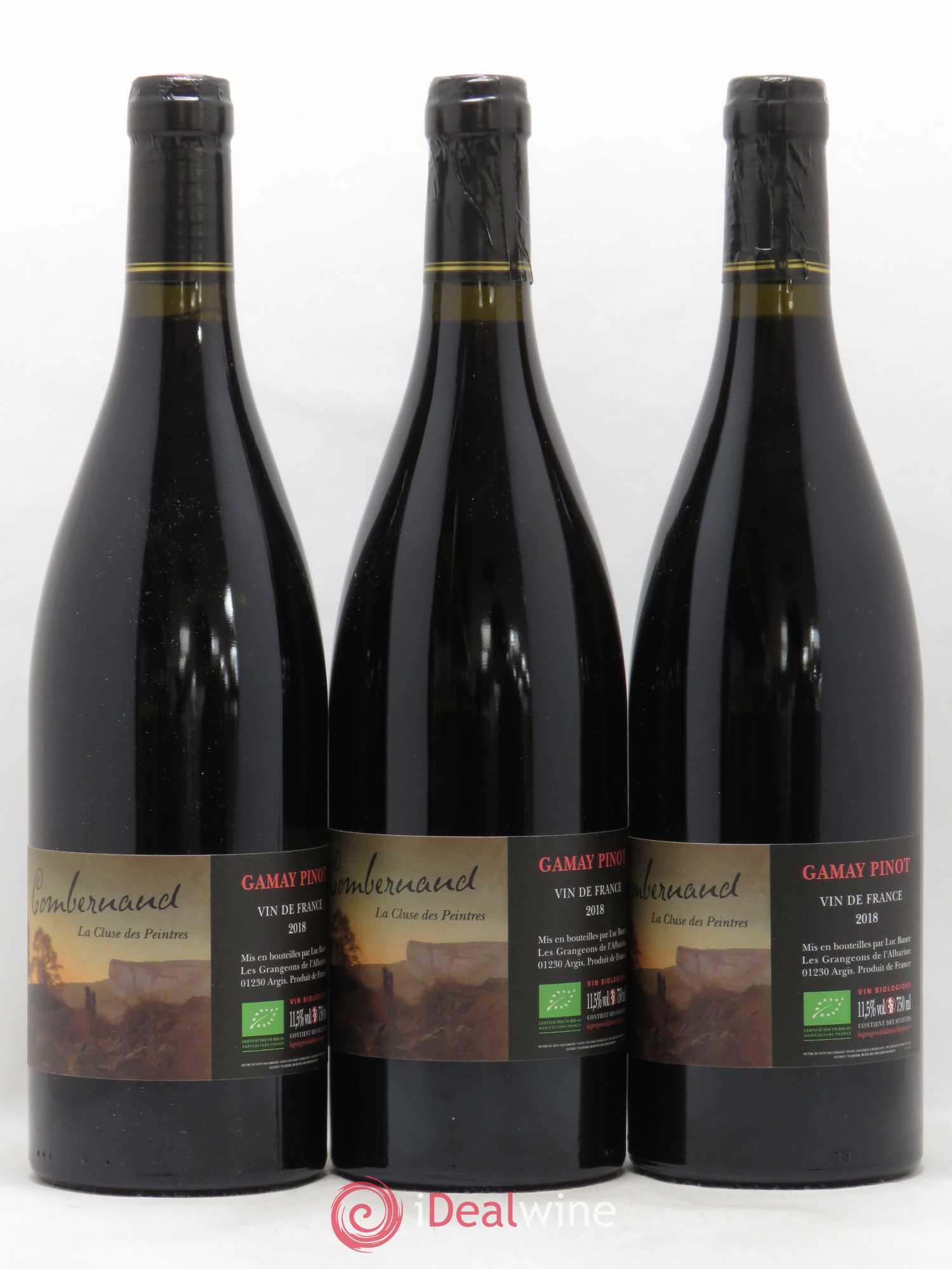 Vin de France La Cluse des Peintres Les Grangeons de l'Albarine - Combernand 2018 - Posten von 5 Flaschen - 1