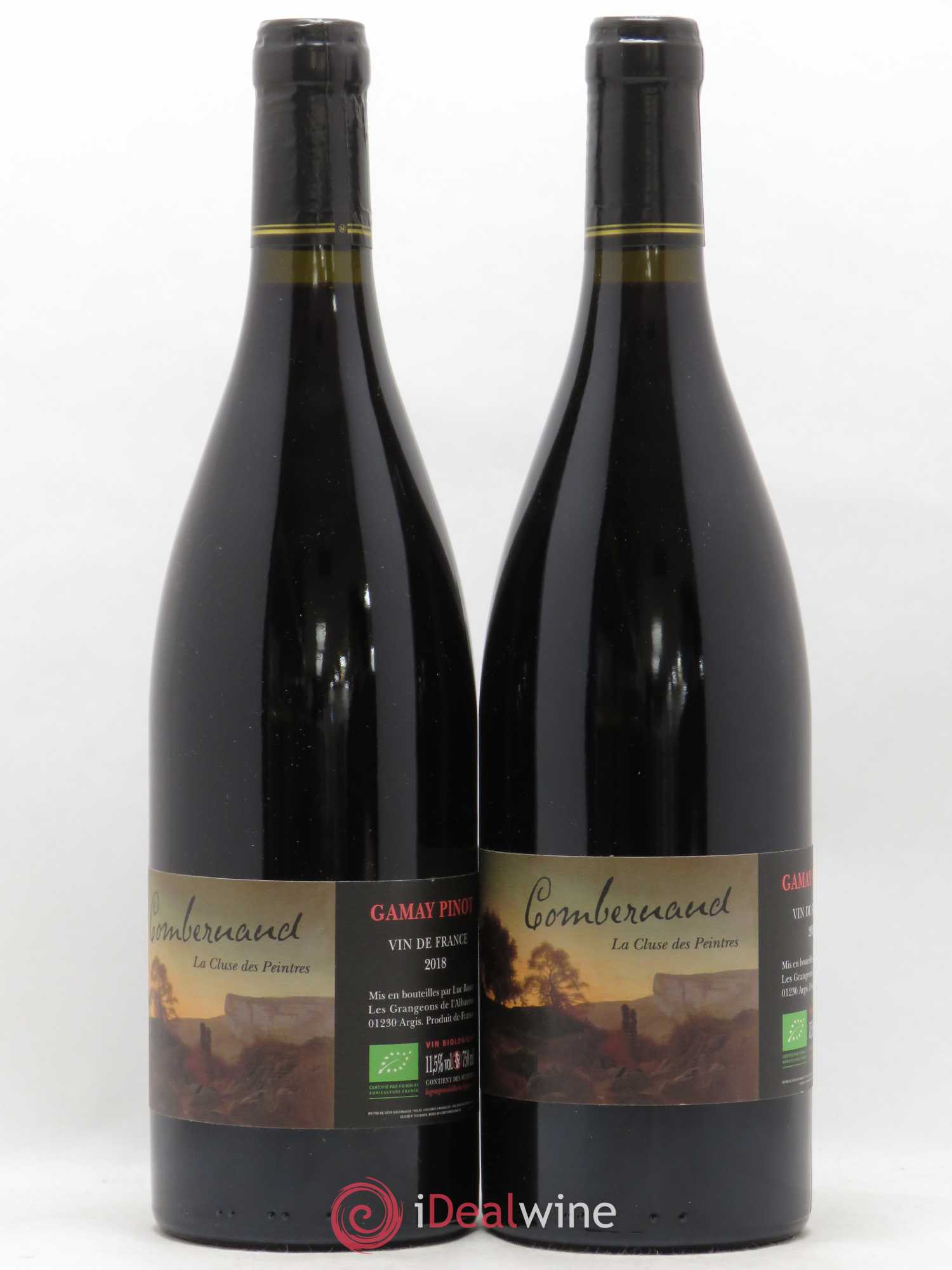 Vin de France La Cluse des Peintres Les Grangeons de l'Albarine - Combernand 2018 - Posten von 5 Flaschen - 2