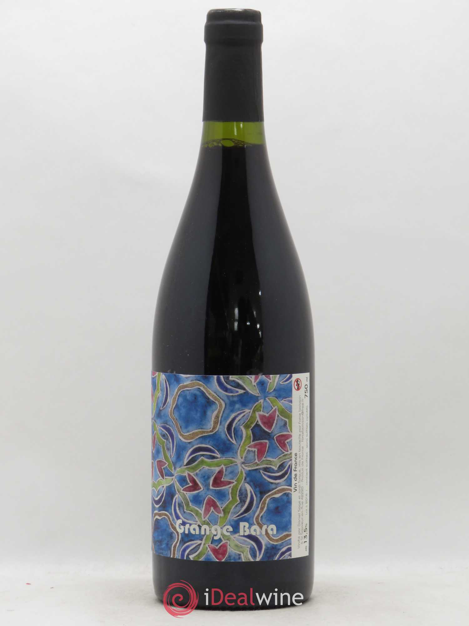 Vin de France Grange Bara Daniel Sage 2017 - Lot de 1 bouteille - 0