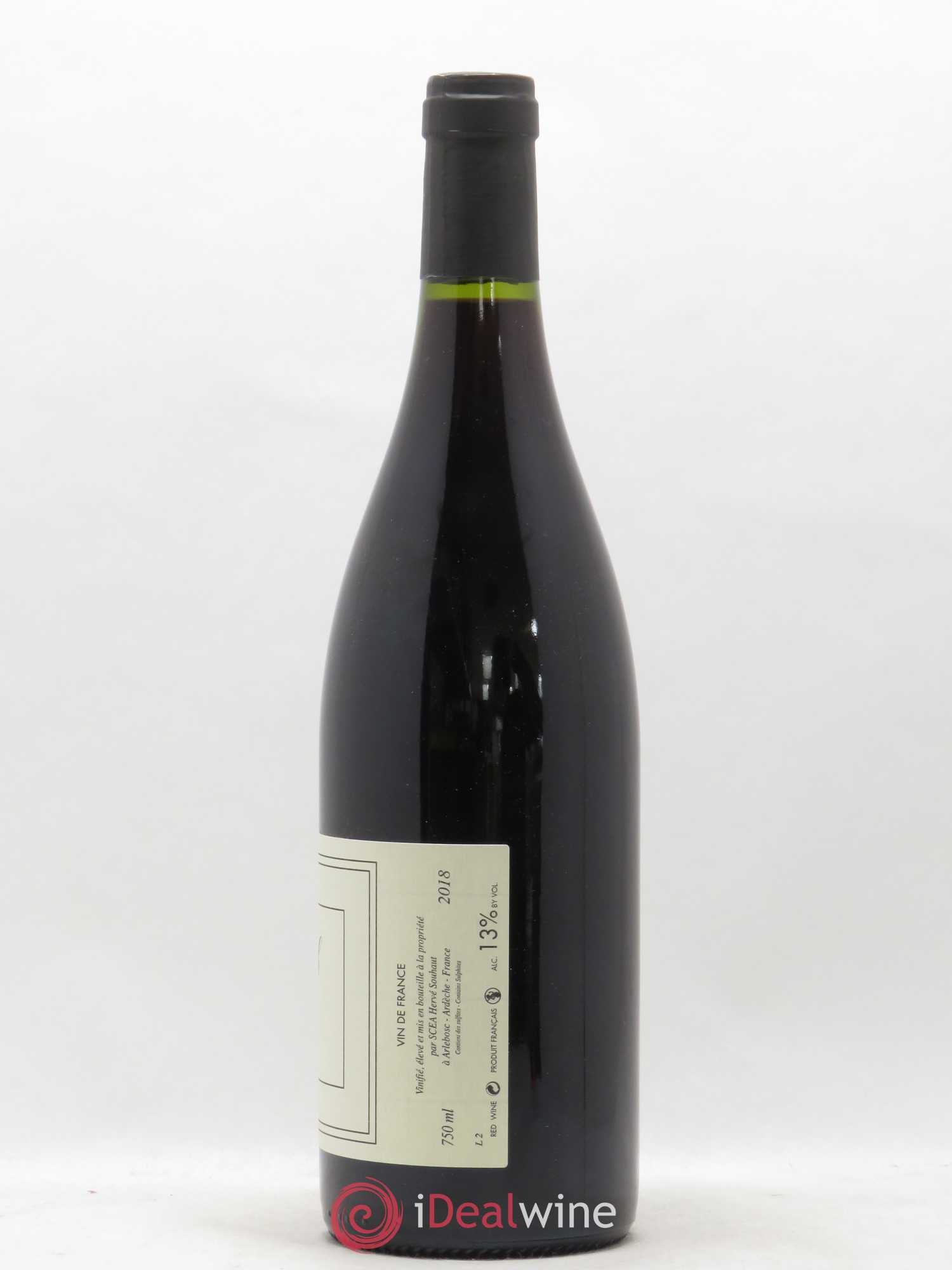 Vin de France Syrah Hervé Souhaut - Domaine Romaneaux-Destezet 2018 - Lotto di 1 bottiglia - 1