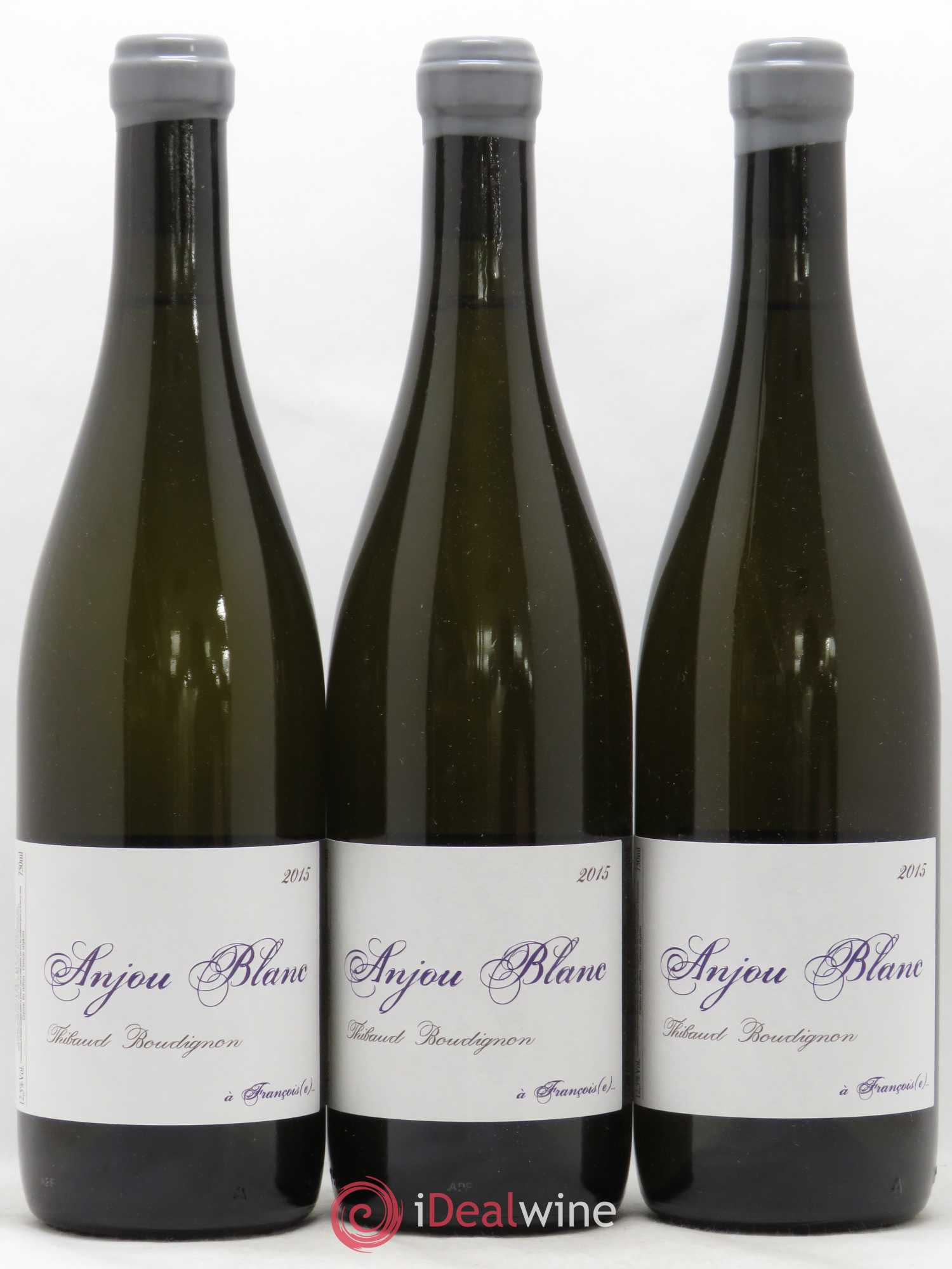 Anjou A François(e) Thibaud Boudignon 2015 - Lot de 3 bouteilles - 0