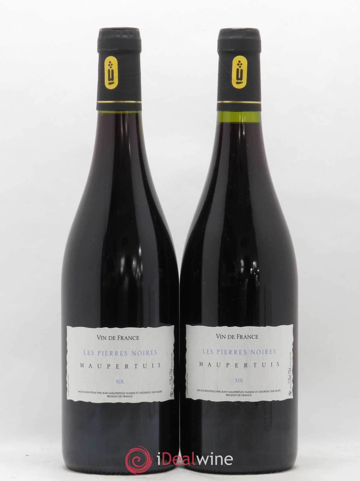 Vin de France Auvergne Les Pierres noires Maupertuis 2019 - Posten von 2 Flaschen - 0