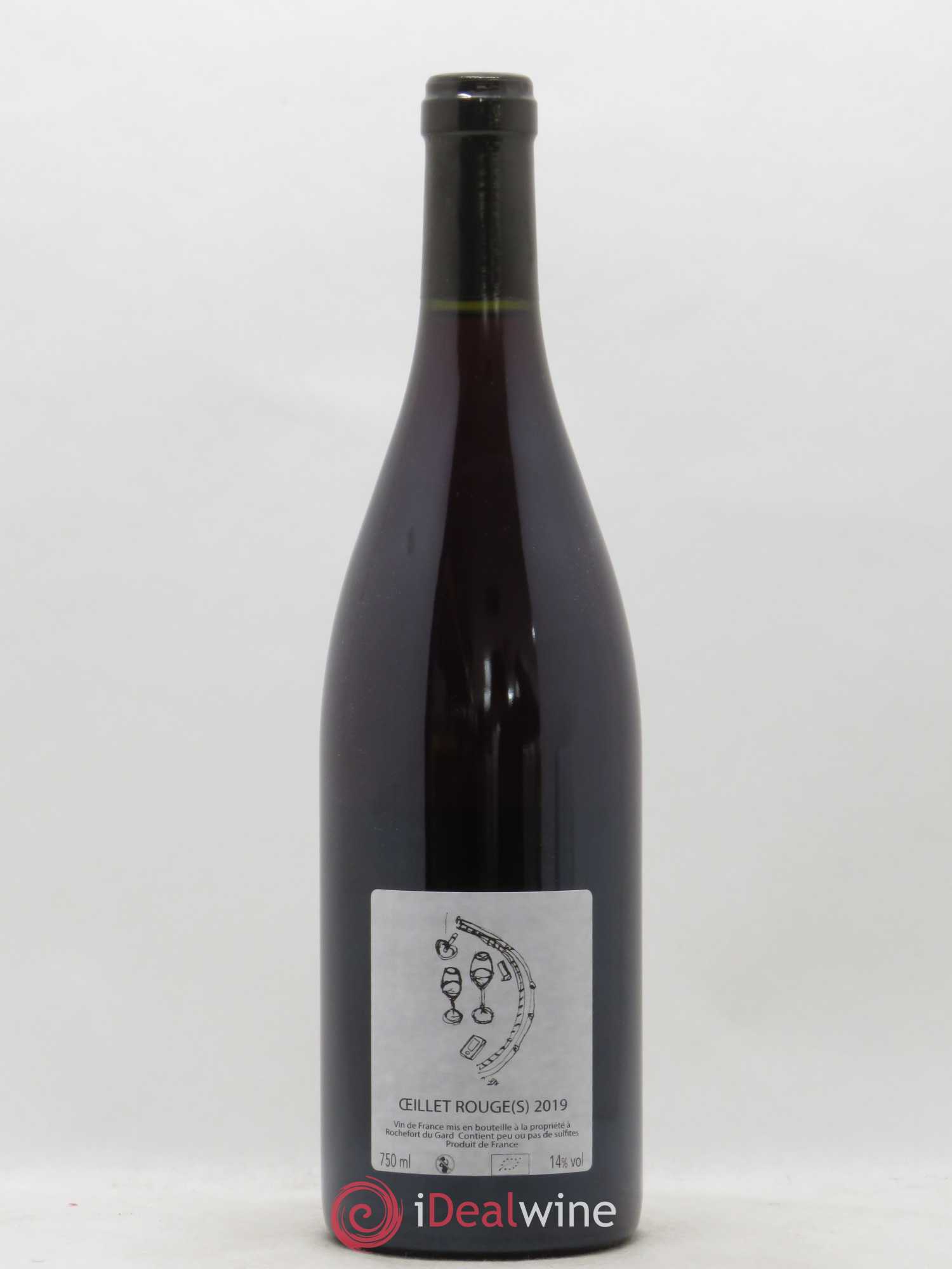 Vin de France Oeillet rouge Clos des Grillons 2019 - Posten von 1 Flasche - 1