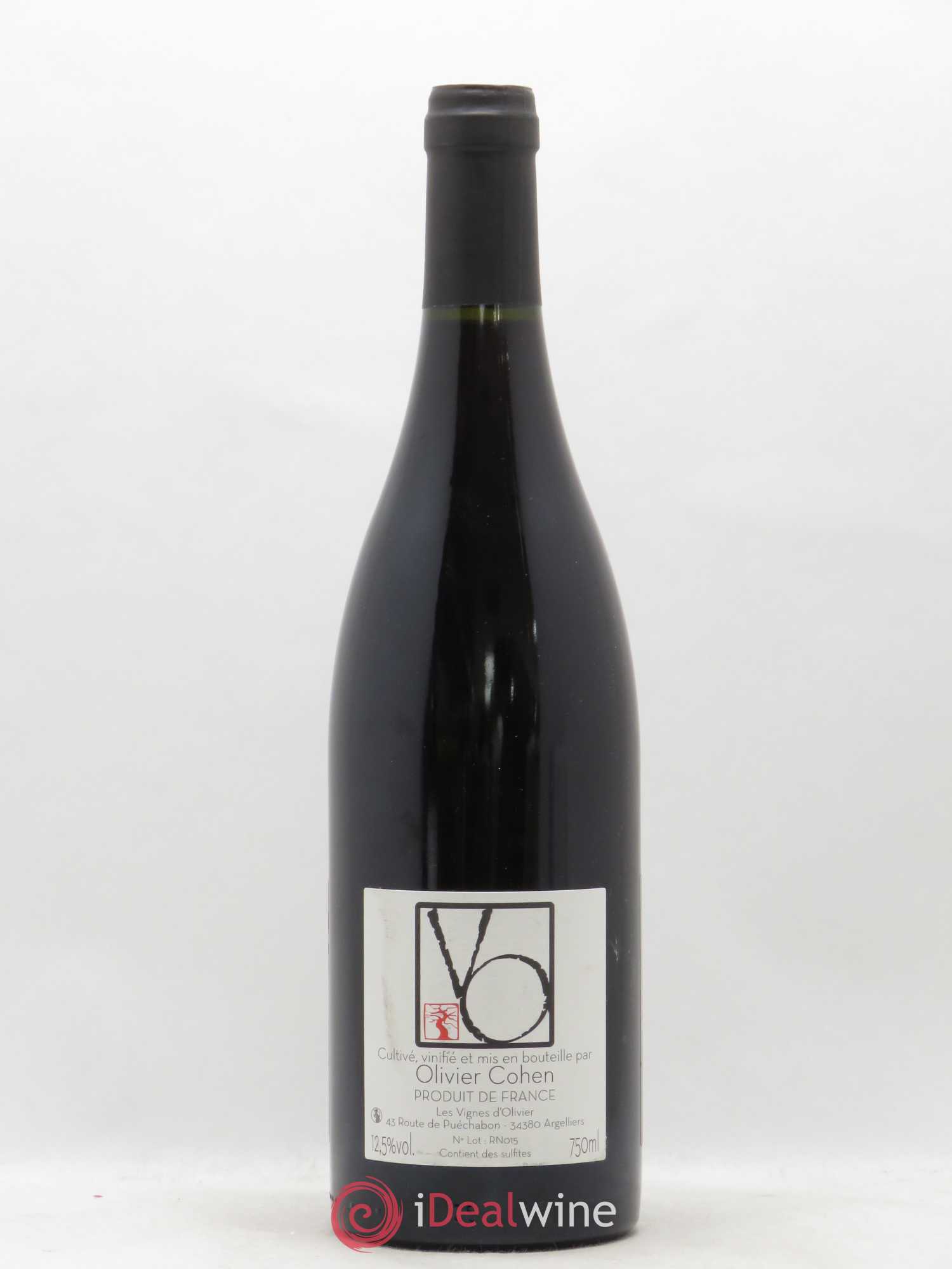 Vin de France Les Vignes d'Olivier - Olivier Cohen 2015 - Posten von 1 Flasche - 1