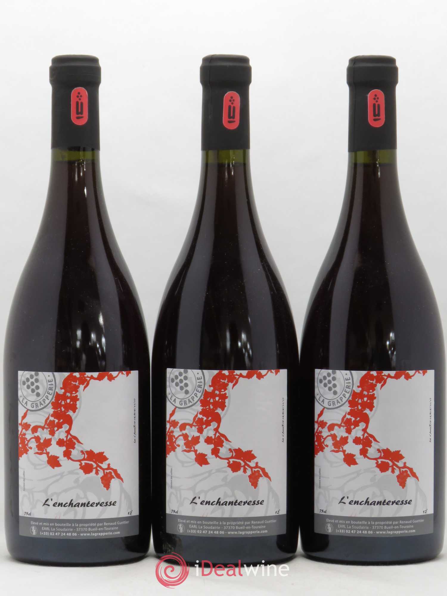 Vin de France L'enchanteresse La Grapperie - Posten von 3 Flaschen - 0