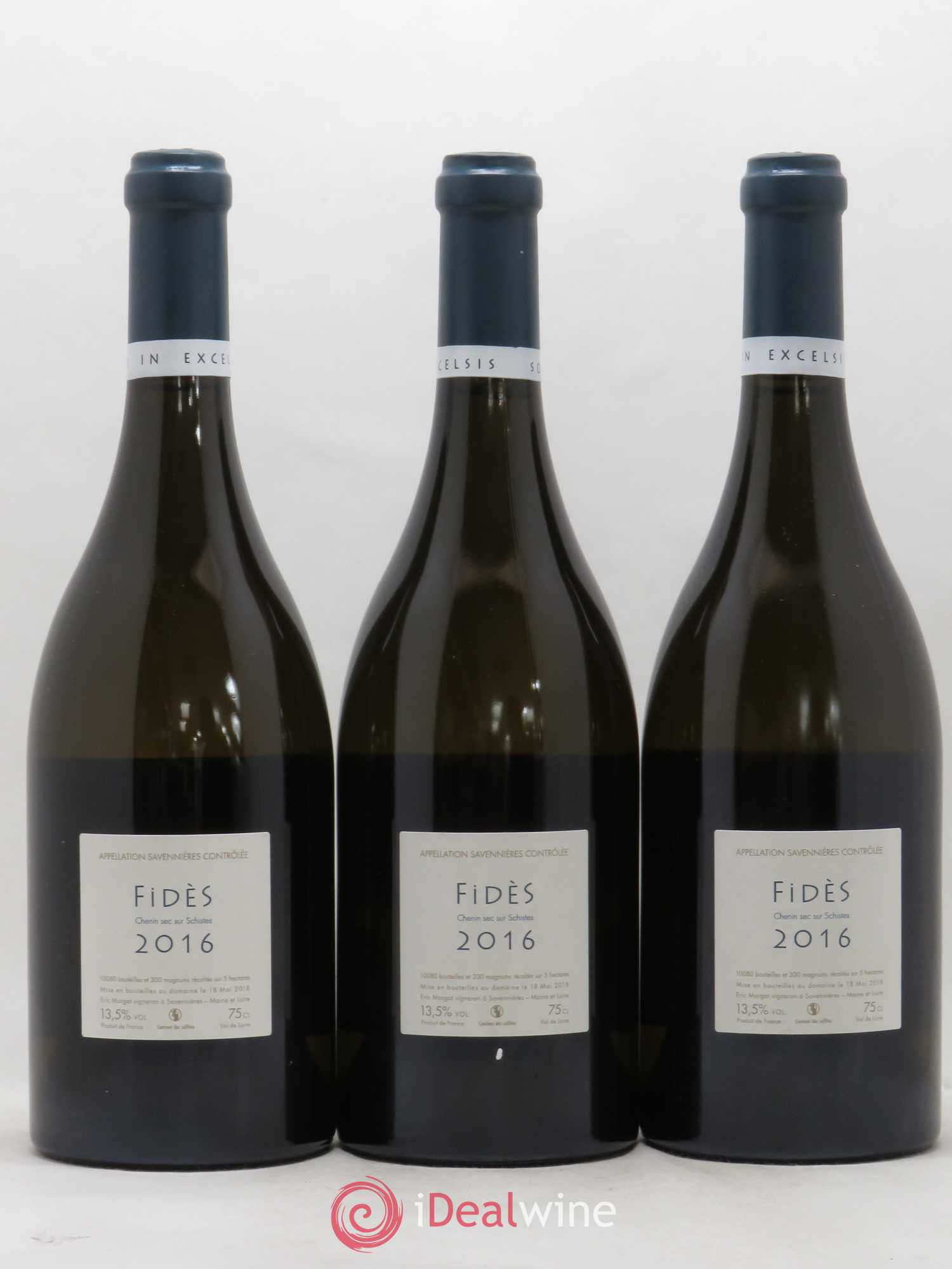 Savennières Fidès Eric Morgat 2016 - Lot de 3 bouteilles - 1