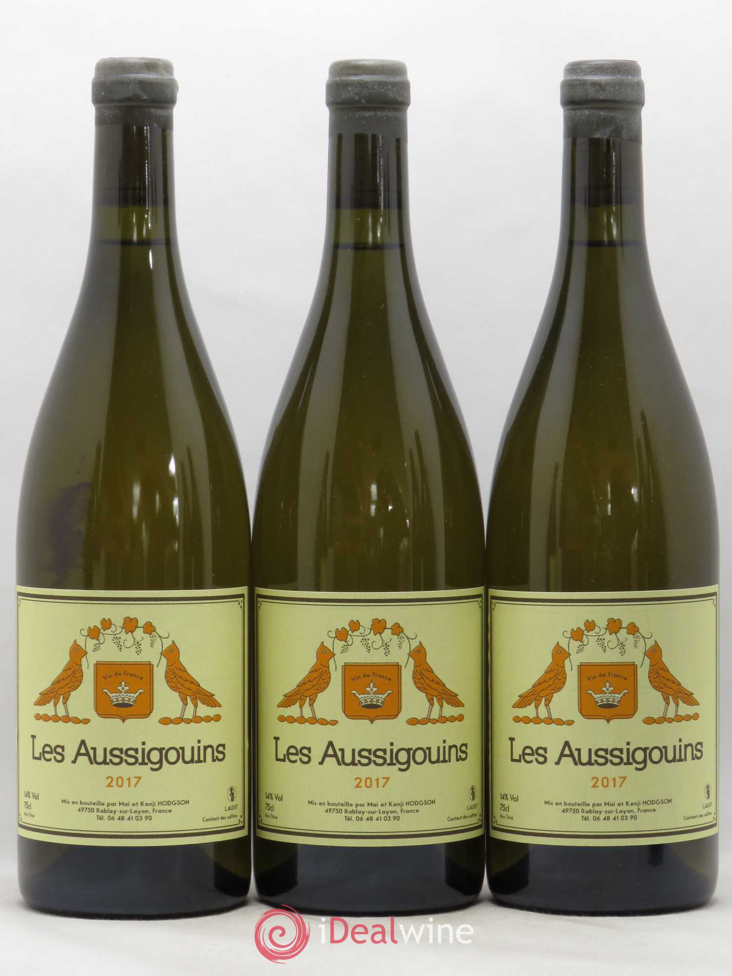 Vin de France Les Aussigouins Mai & Kenji Hodgson 2017 - Lot de 6 bouteilles - 1