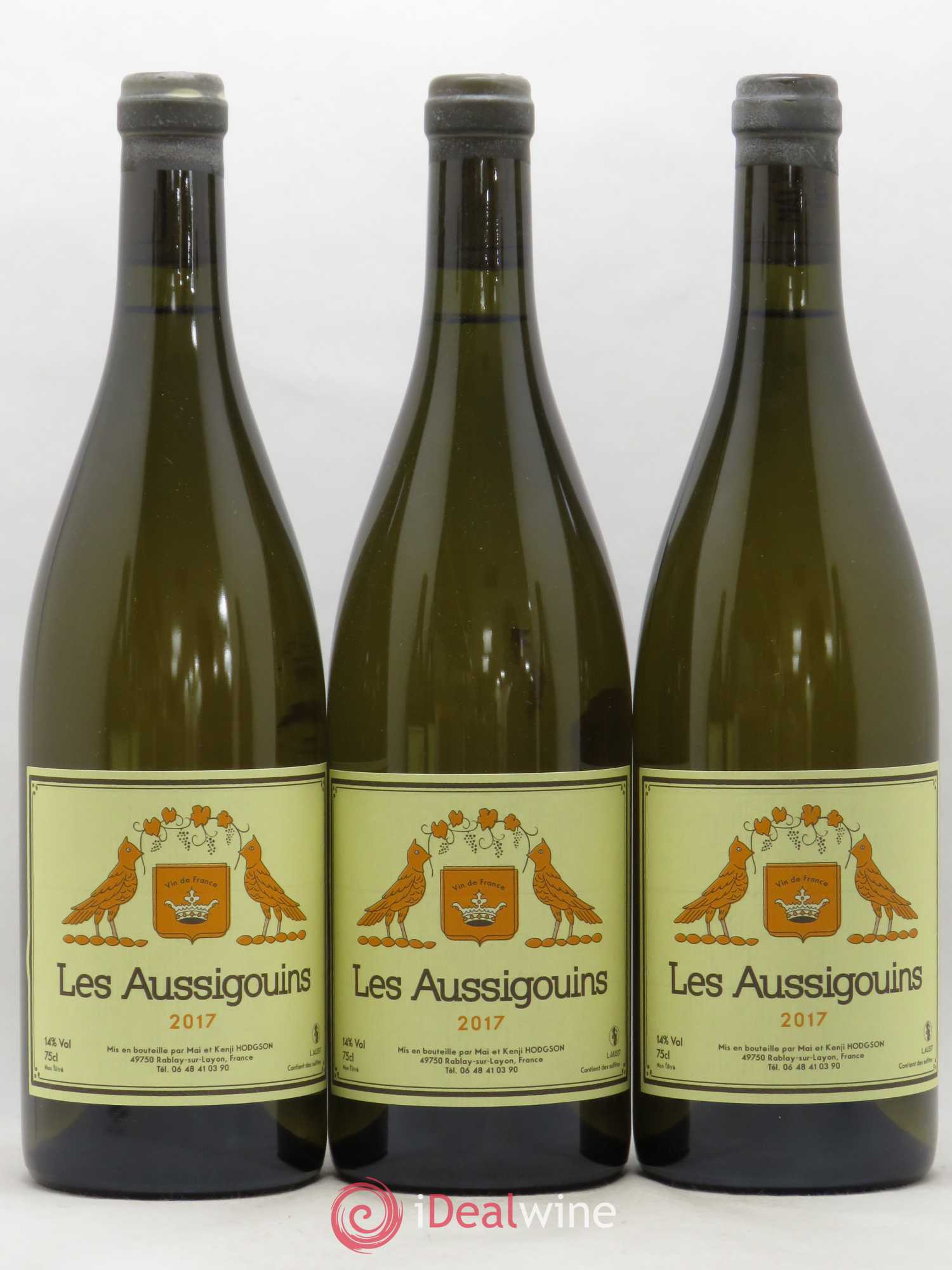 Vin de France Les Aussigouins Mai & Kenji Hodgson 2017 - Lot de 6 bouteilles - 2