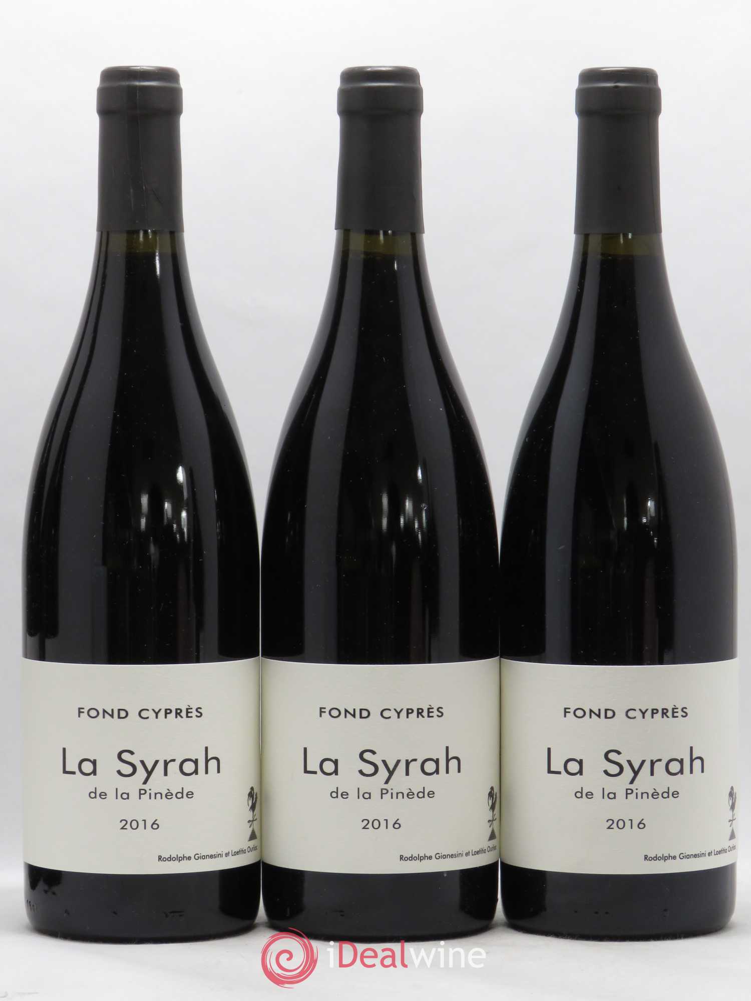 Vin de France La Syrah de la Pinede Domaine Fond Cypres 2016 - Posten von 6 Flaschen - 1