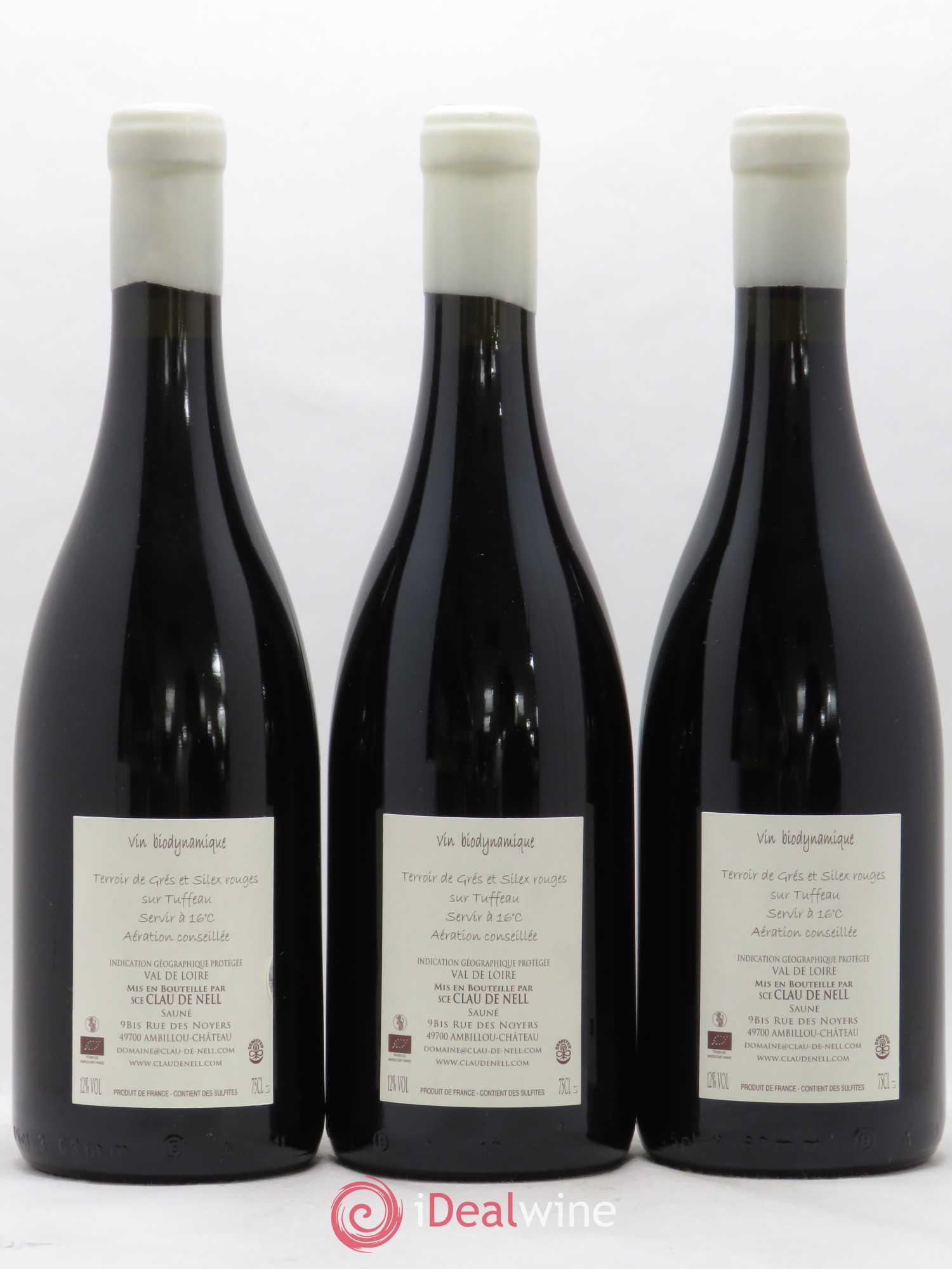 Val de Loire Grolleau Clau de Nell 2015 - Lot de 3 bouteilles - 1
