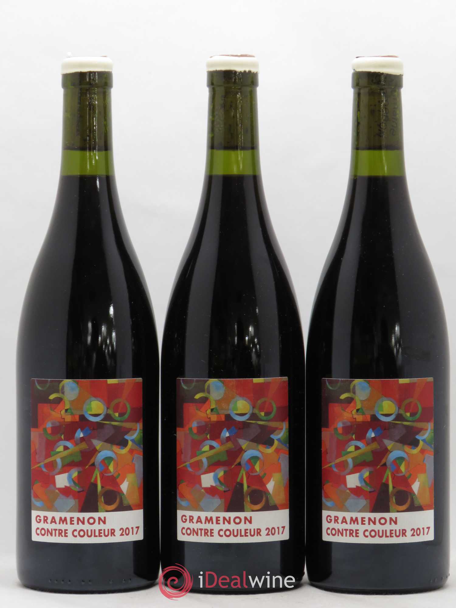 Côtes-du-Rhône Contre-Couleur Gramenon (Domaine) 2017 - Lot de 3 bouteilles - 0