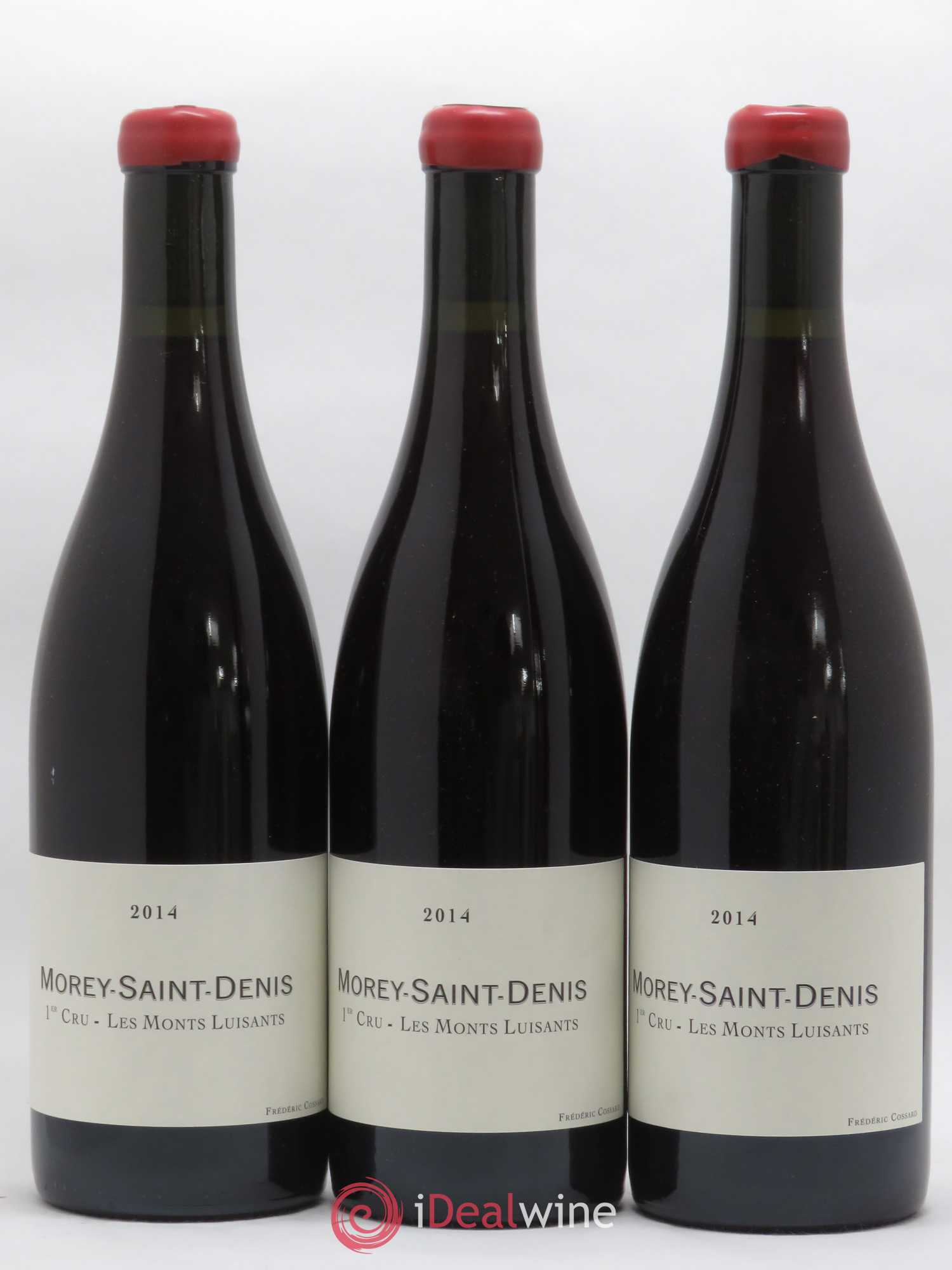 Morey-Saint-Denis 1er Cru Les Monts Luisants Frédéric Cossard 2014 - Lot de 3 bouteilles - 0
