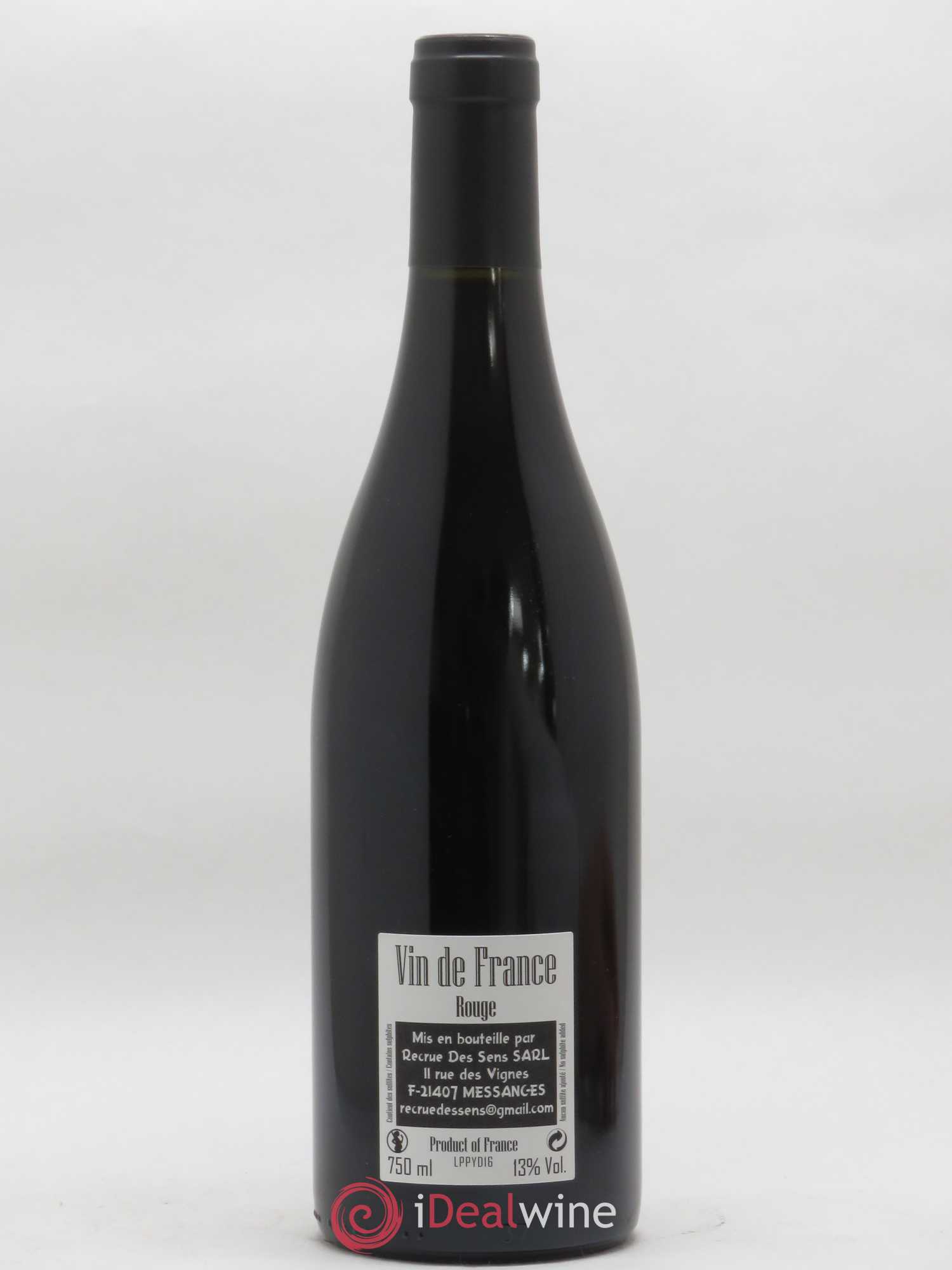 Vin de France Les 1er Ponts Yann Durieux - Recrue des Sens 2016 - Posten von 1 Flasche - 1