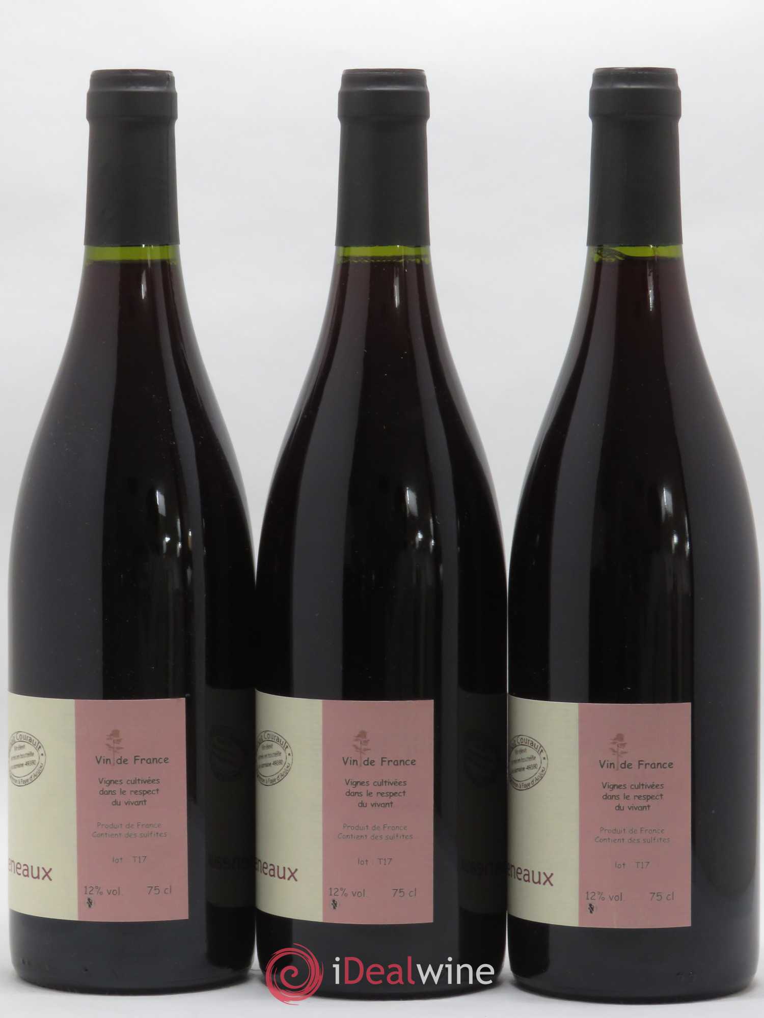 Vin de France Les Tabeneaux Benoit Courault 2017 - Posten von 3 Flaschen - 1