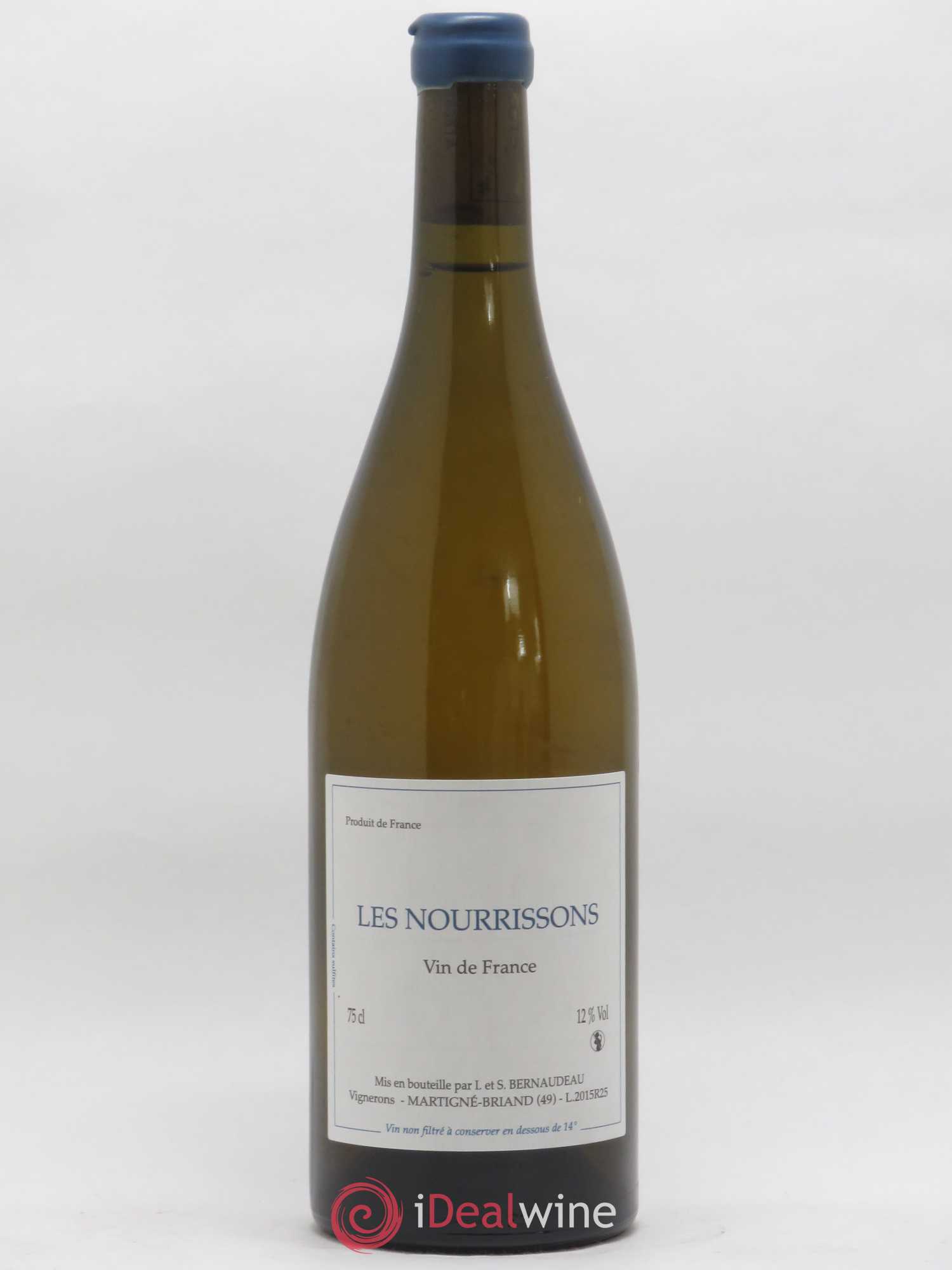 Vin de France Les Nourrissons Stéphane Bernaudeau 2015 - Lot de 1 bouteille - 0