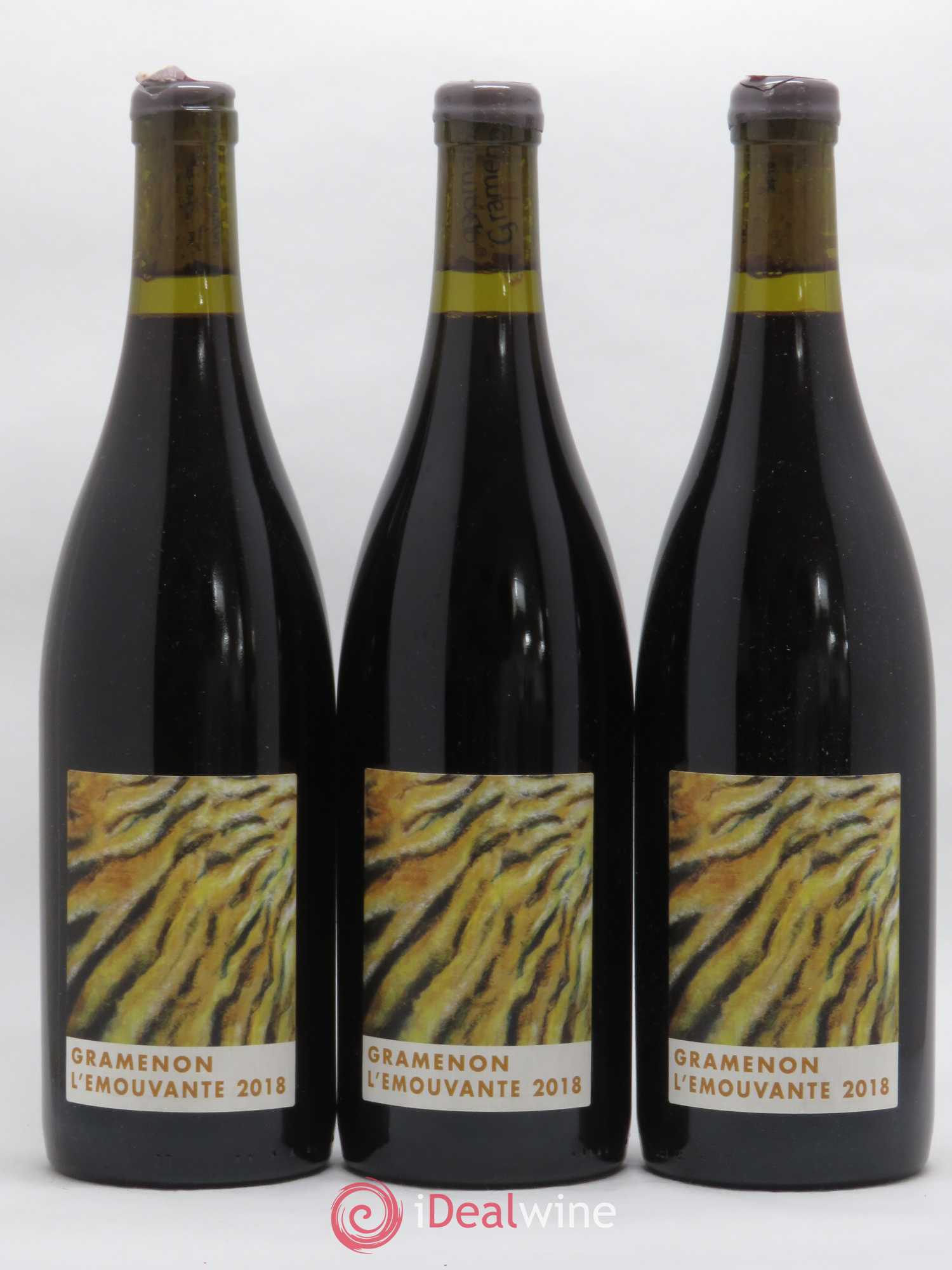 Côtes-du-Rhône L'émouvante Gramenon (Domaine) 2018 - Lot de 3 bouteilles - 0
