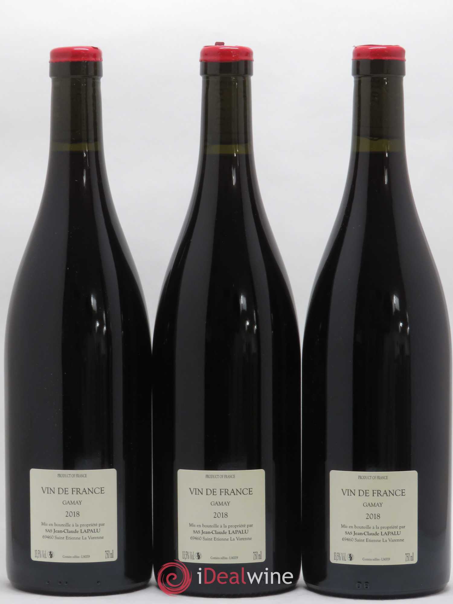 Vin de France Alma Mater Jean-Claude Lapalu 2018 - Lotto di 6 bottiglie - 2