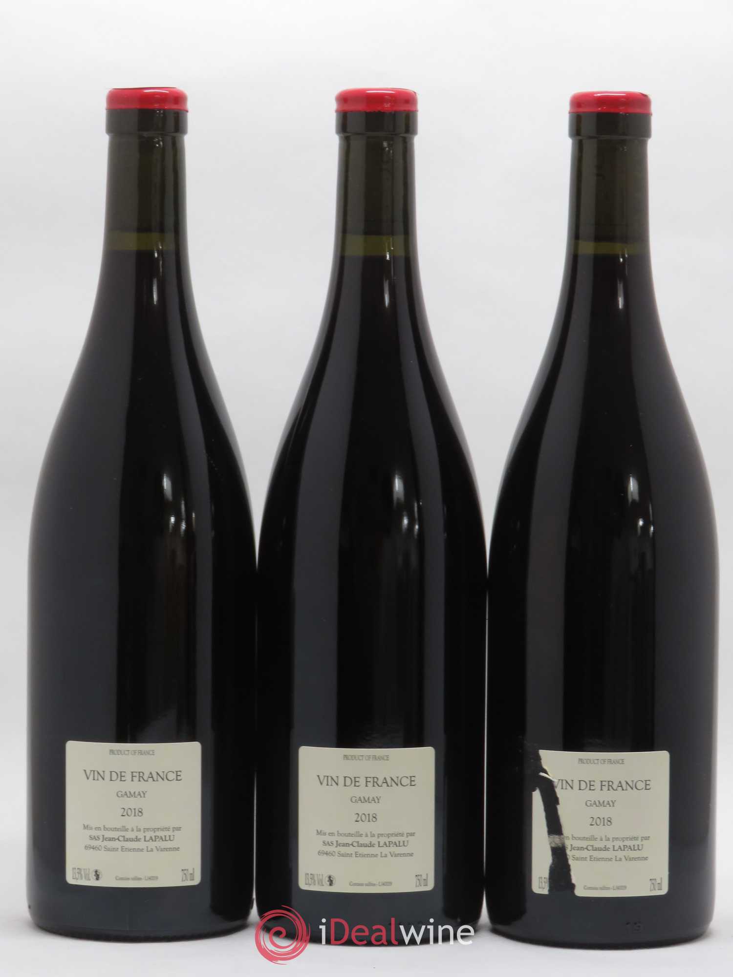 Vin de France Alma Mater Jean-Claude Lapalu 2018 - Lot de 3 bouteilles - 1