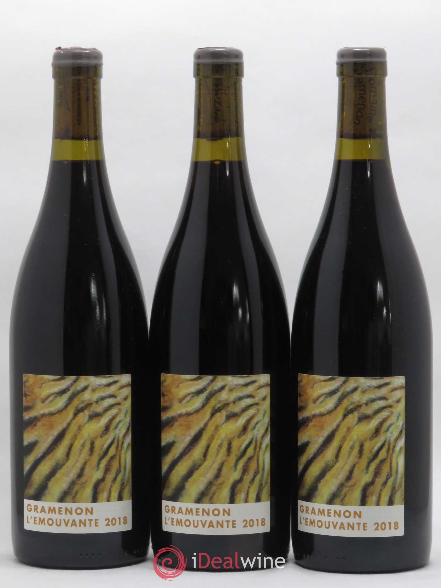 Côtes-du-Rhône L'émouvante Gramenon (Domaine) 2018 - Lot de 6 bouteilles - 1