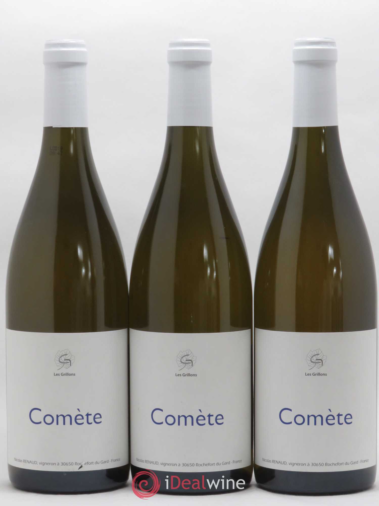 Vin de France Comète Clos des Grillons 2019 - Posten von 3 Flaschen - 0