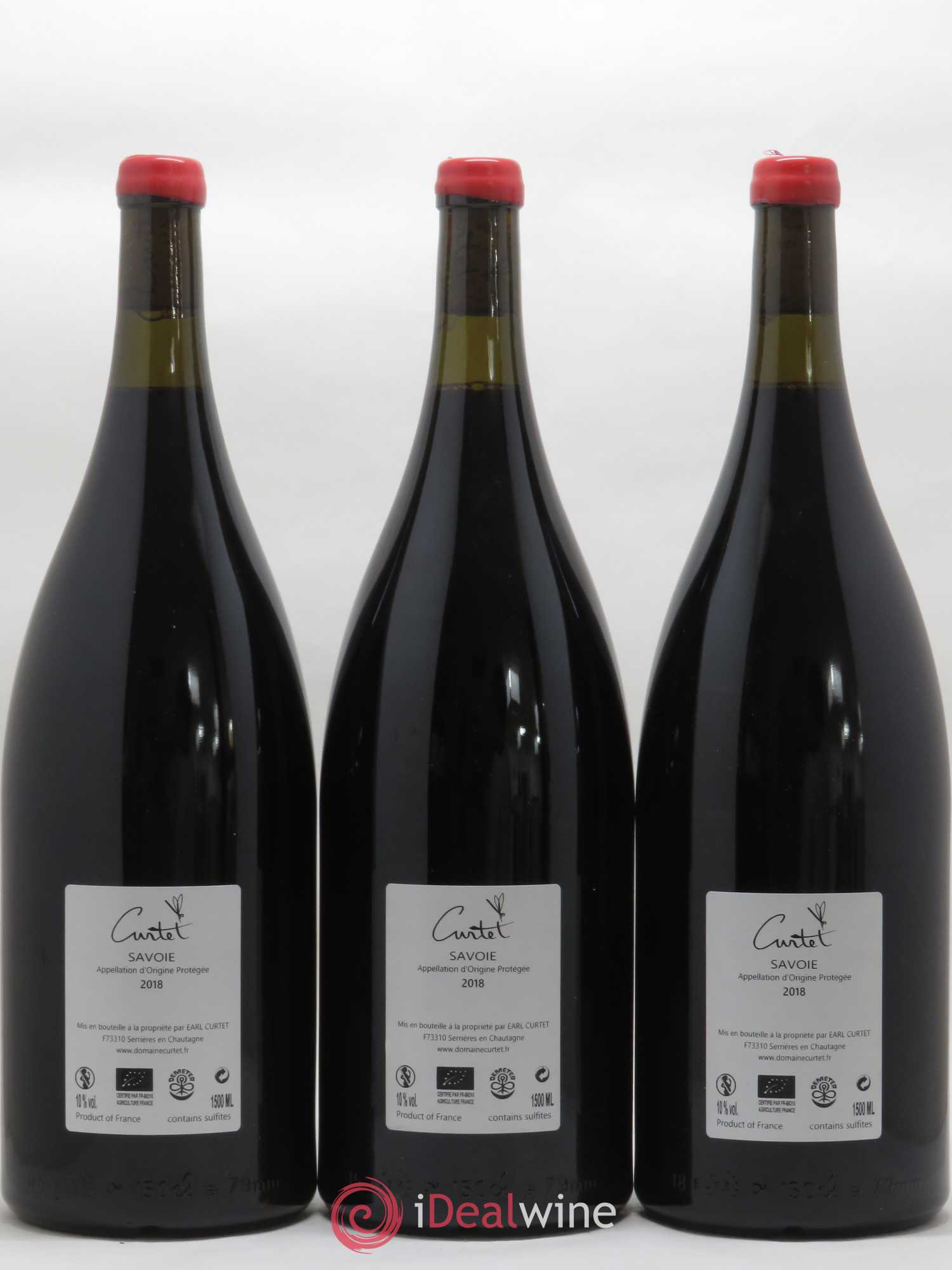 Vin de Savoie Frisson de Cimes Marie et Florian Curtet 2018 - Lot de 3 magnums - 1