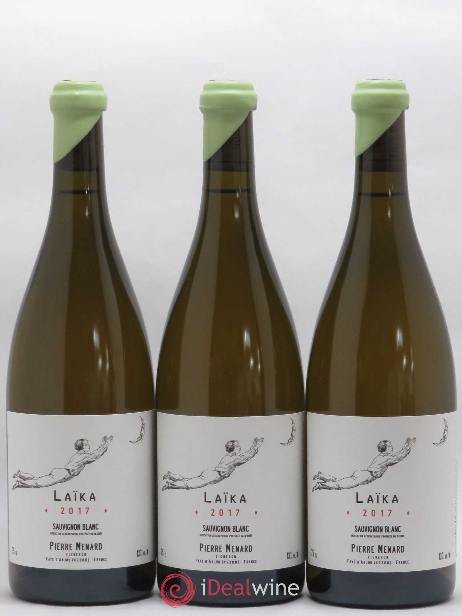 Val de Loire Sauvignon Laika Pierre Menard 2017 - Posten von 6 Flaschen - 2