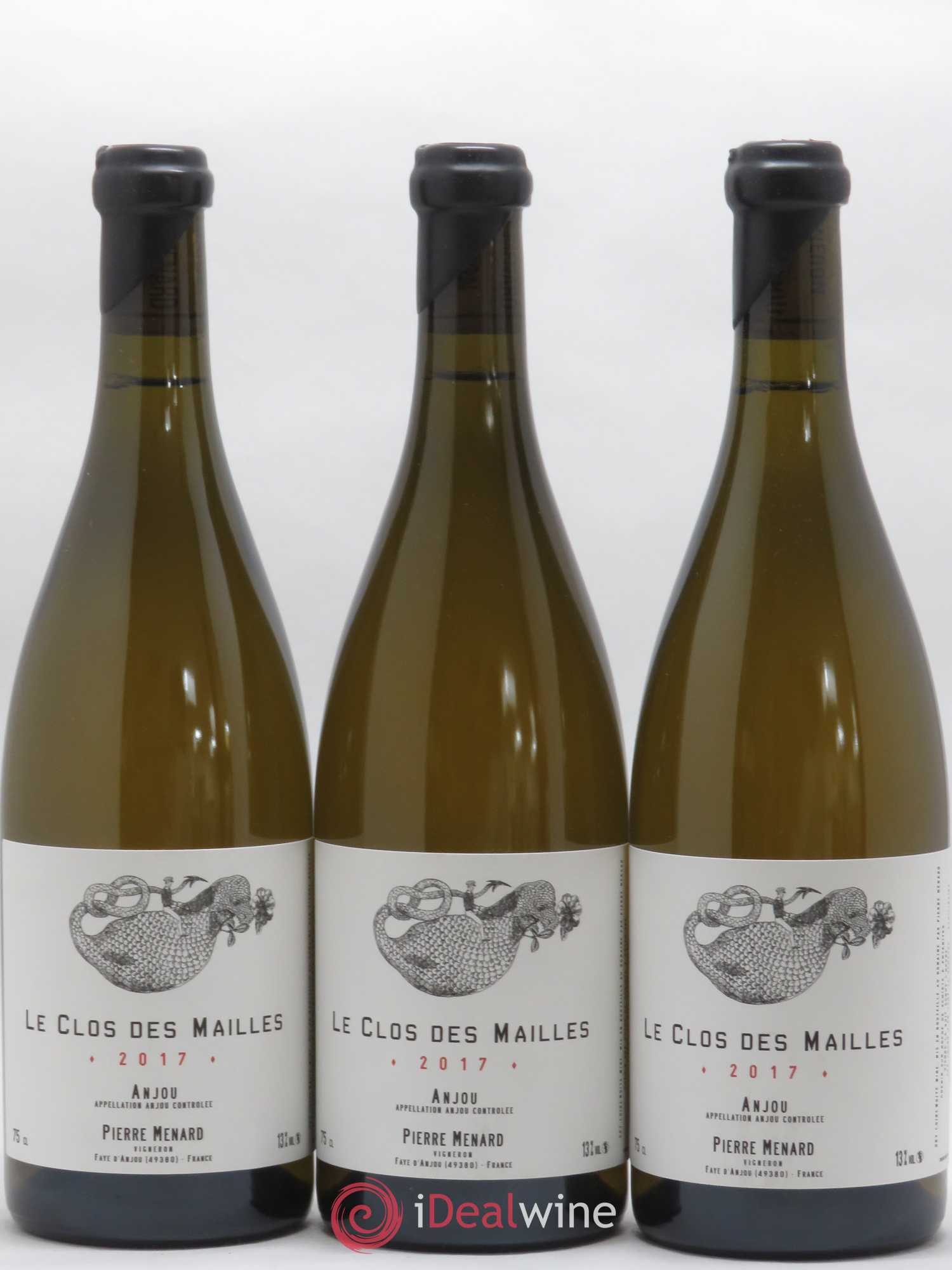 Anjou Le Clos Des Mailles Menard 2017 - Posten von 3 Flaschen - 0