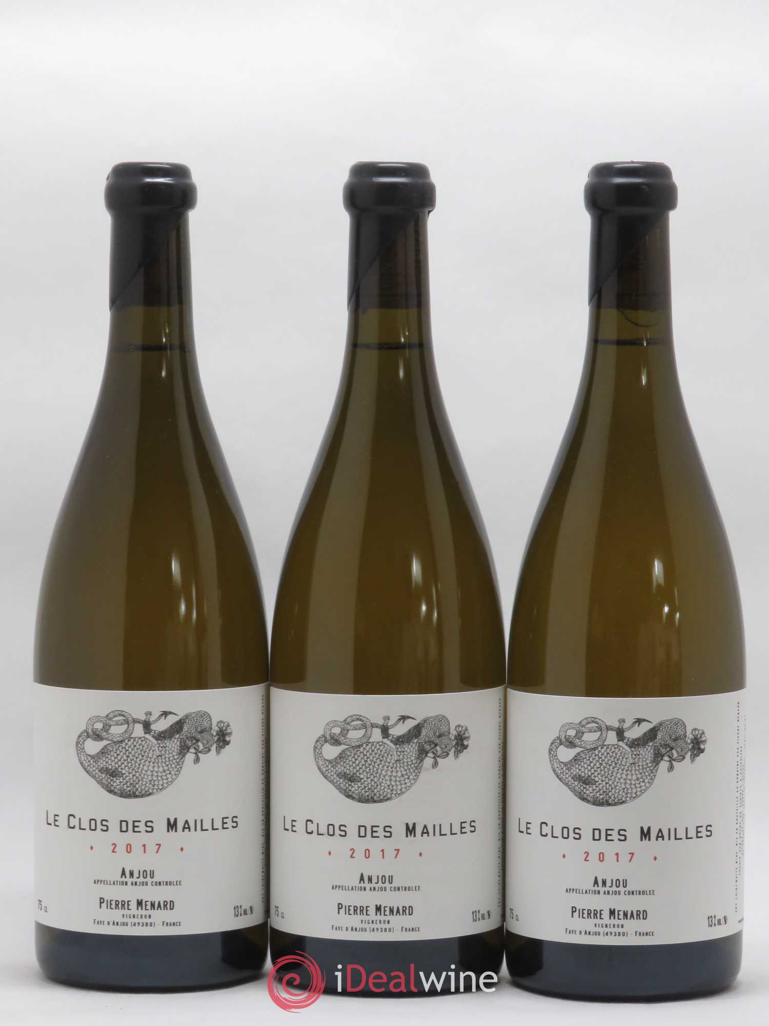 Anjou Le Clos Des Mailles Menard 2017 - Posten von 6 Flaschen - 1