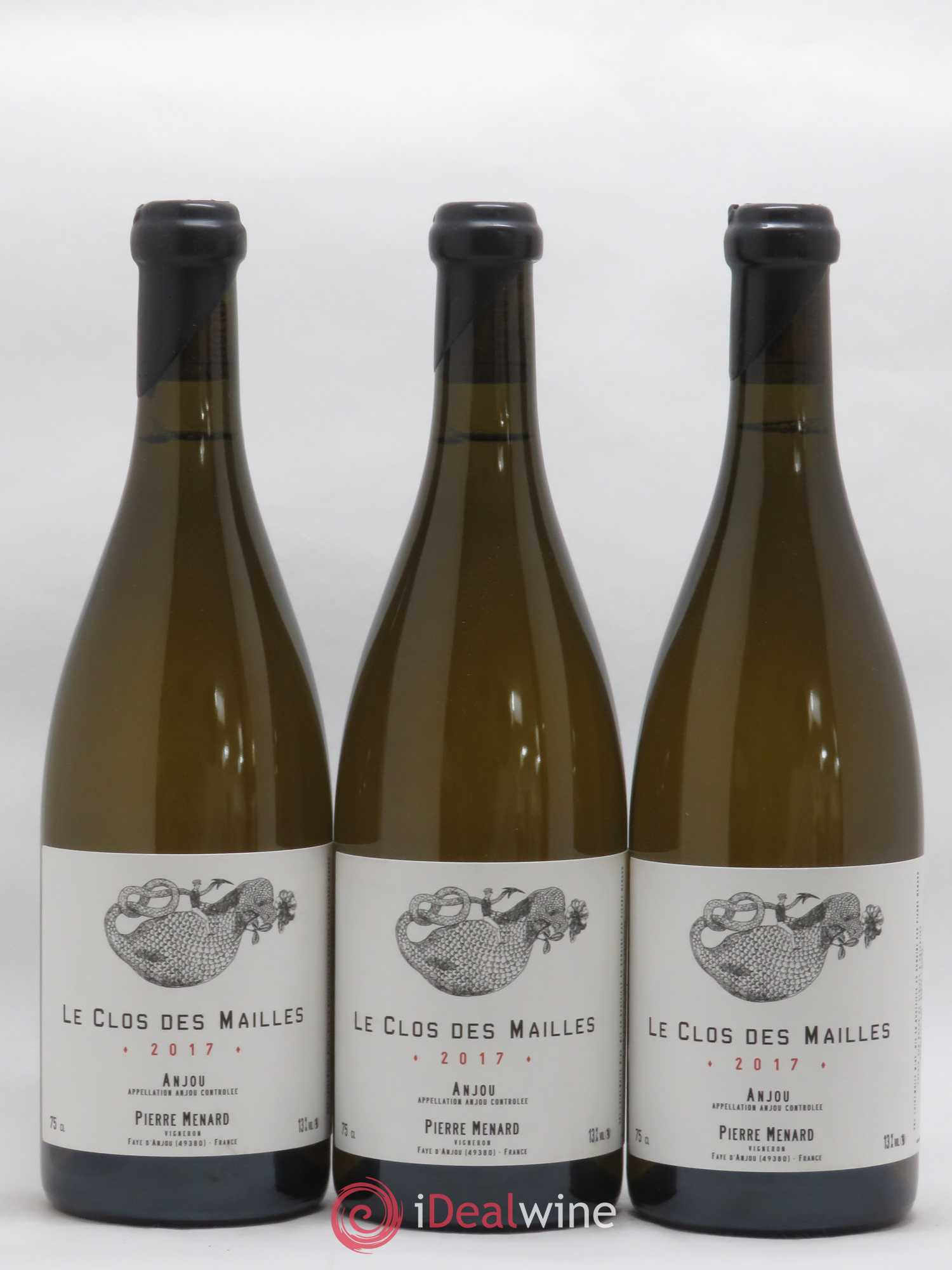 Anjou Le Clos Des Mailles Menard 2017 - Posten von 6 Flaschen - 2