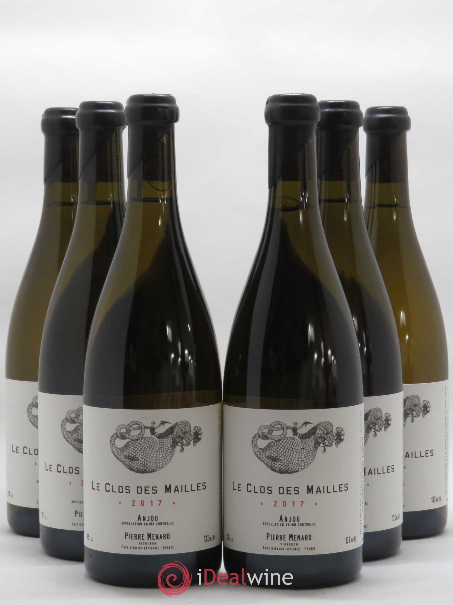 Anjou Le Clos Des Mailles Menard 2017 - Posten von 6 Flaschen - 0
