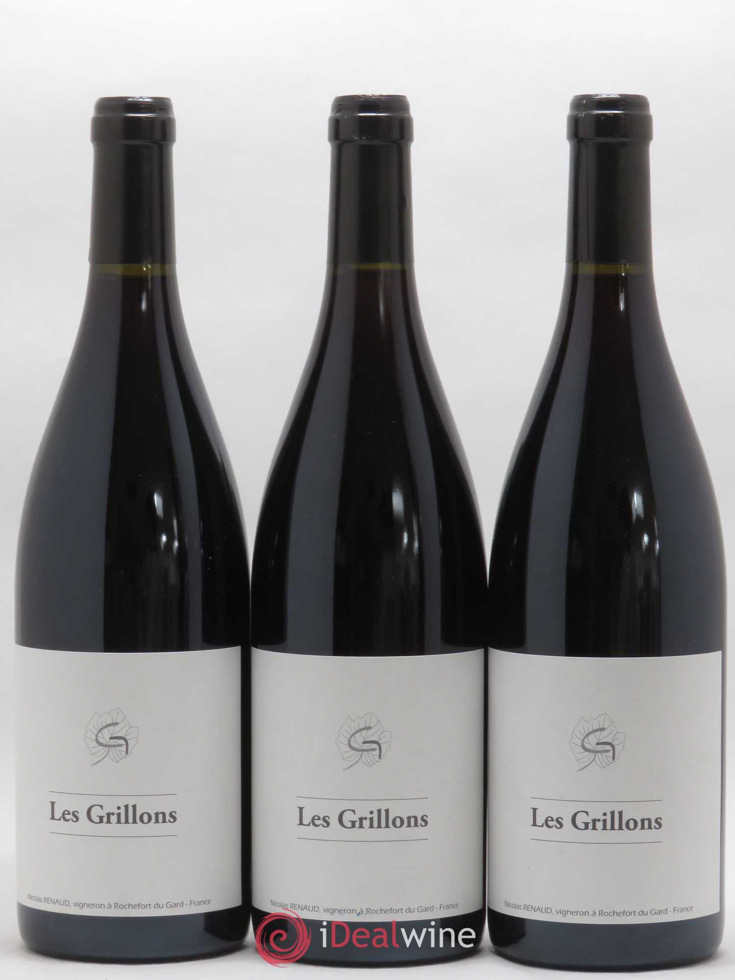 Vin de France Les Grillons Clos des Grillons 2018 - Lot de 3 bouteilles - 0