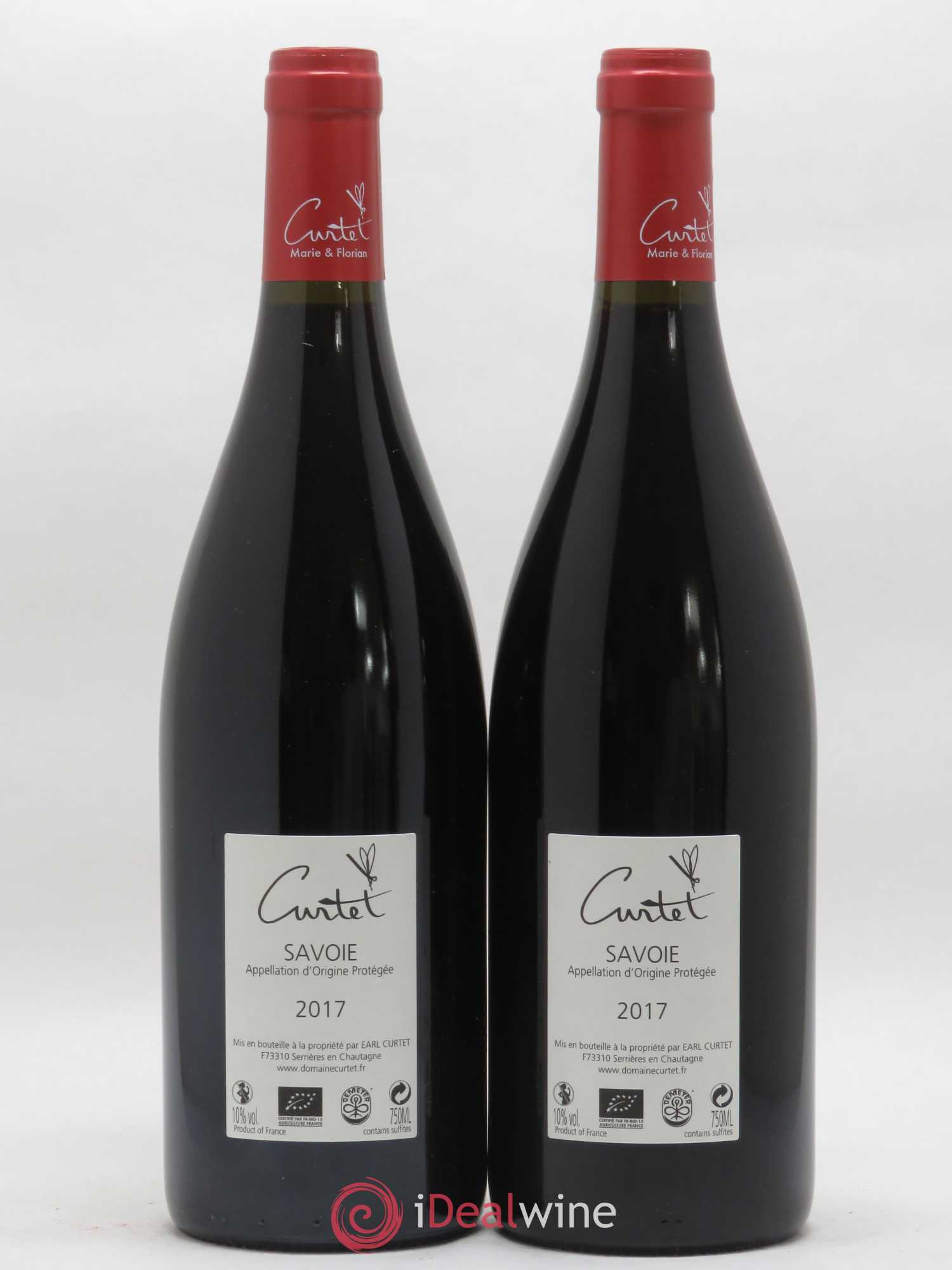 Vin de Savoie Mondeuse Curtet 2017 - Lot de 4 bouteilles - 4