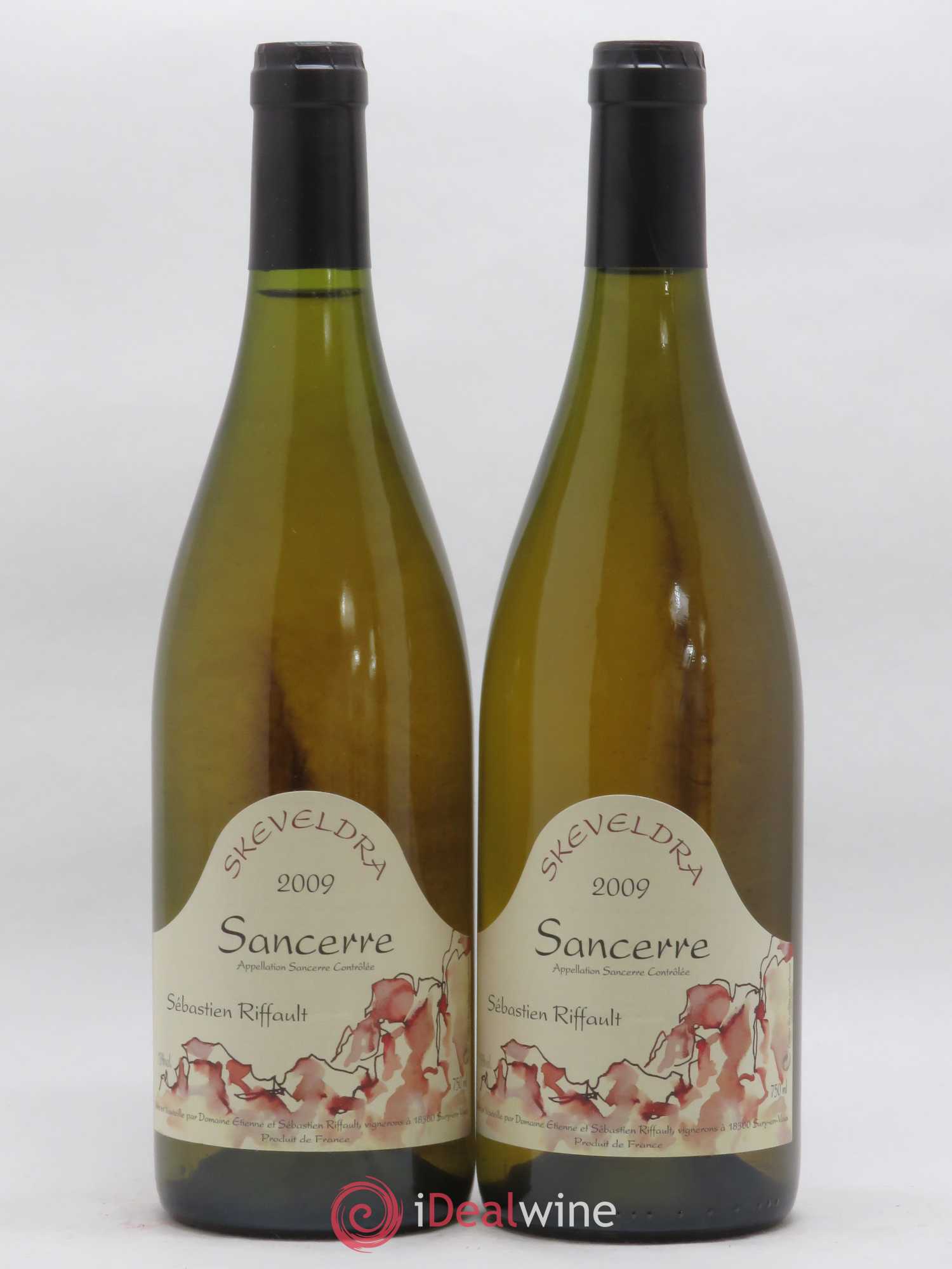 Sancerre Skeveldra Sébastien Riffault 2009 - Lot de 2 bouteilles - 0