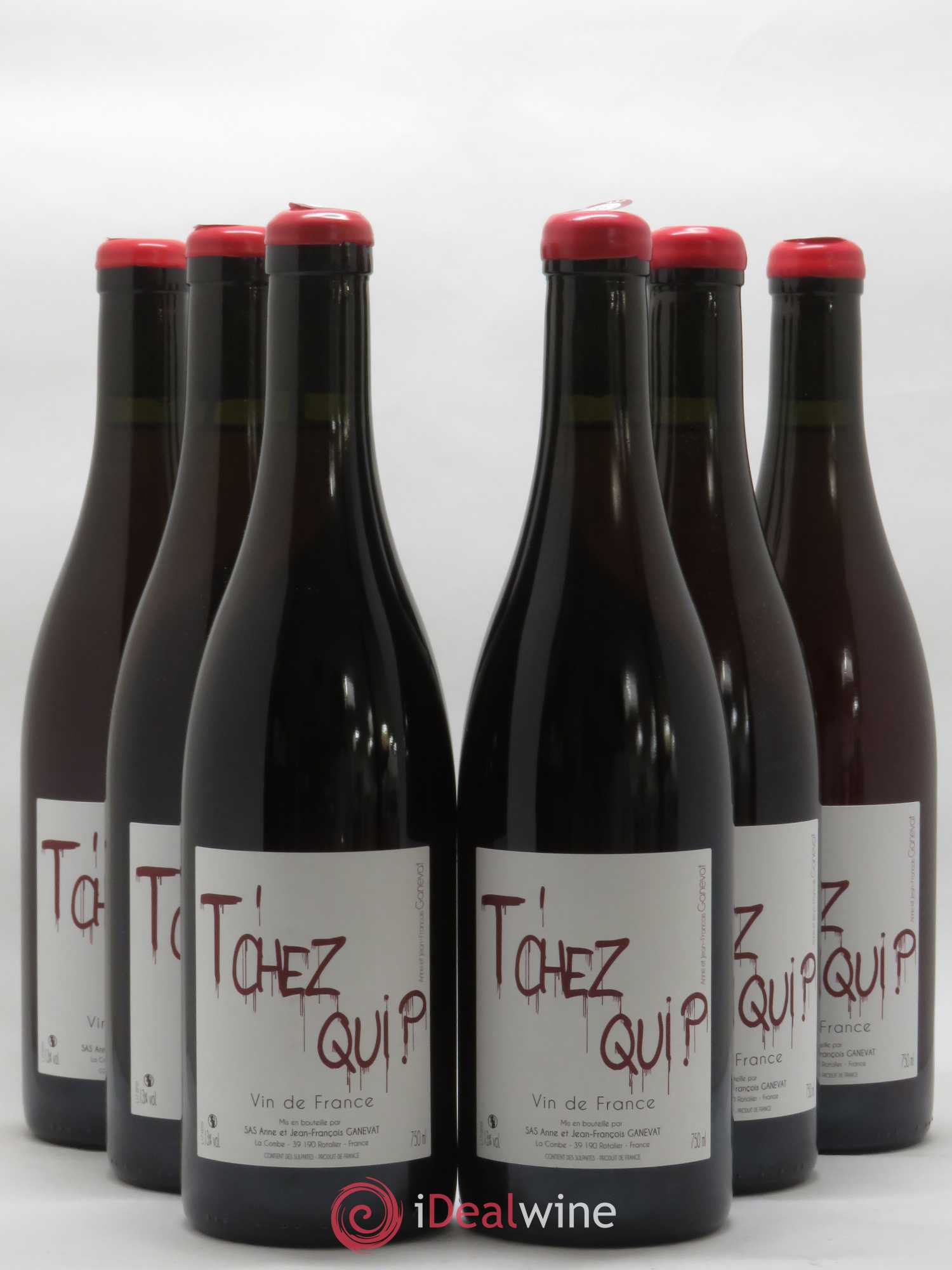 Vin de France T chez qui Anne et Jean François Ganevat 2017 - Lot de 6 bouteilles - 0